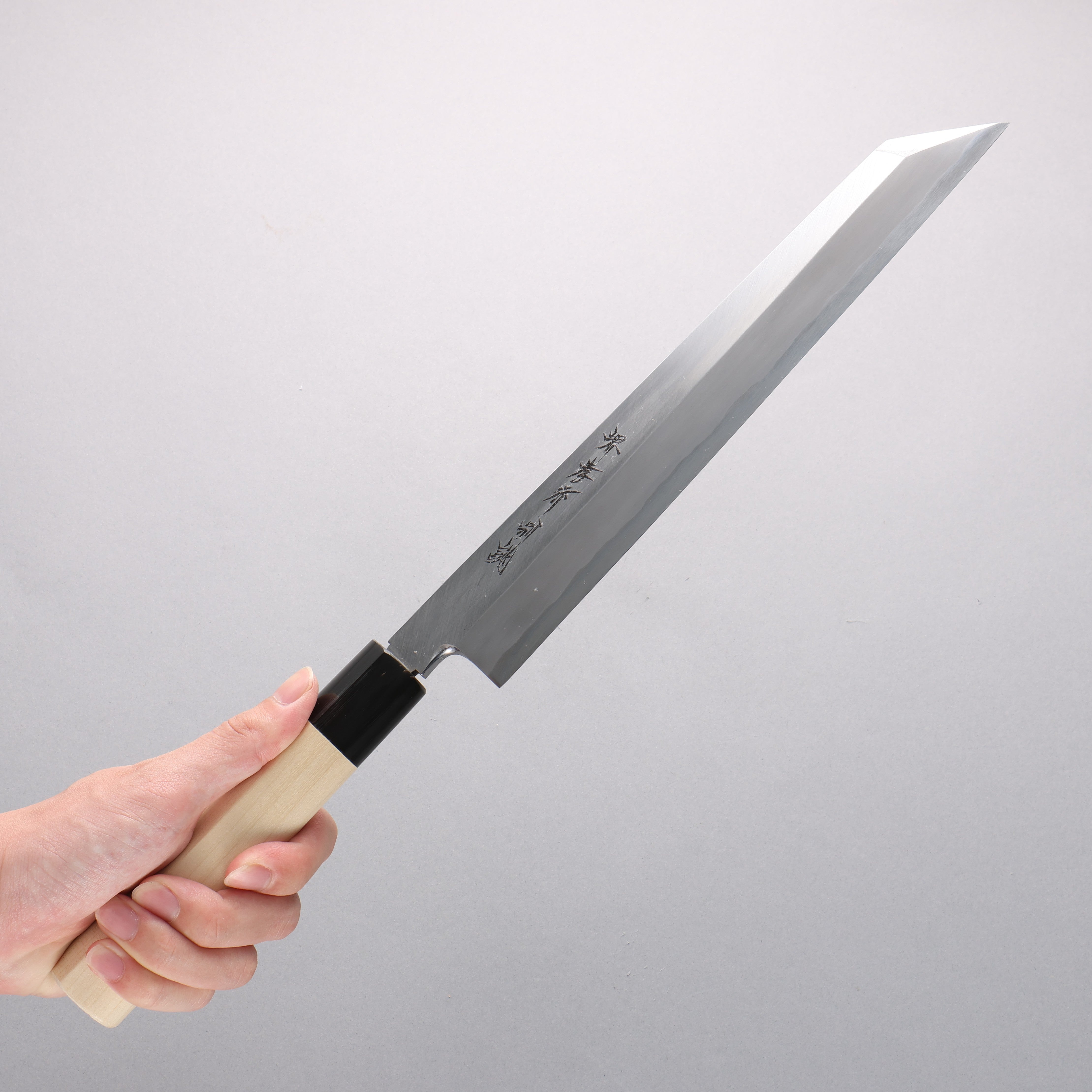 Sakai Takayuki Tokujyo White Steel No.2 Kiritsuke 270mm Magnolia Handle - Japanny - Best Japanese Knife