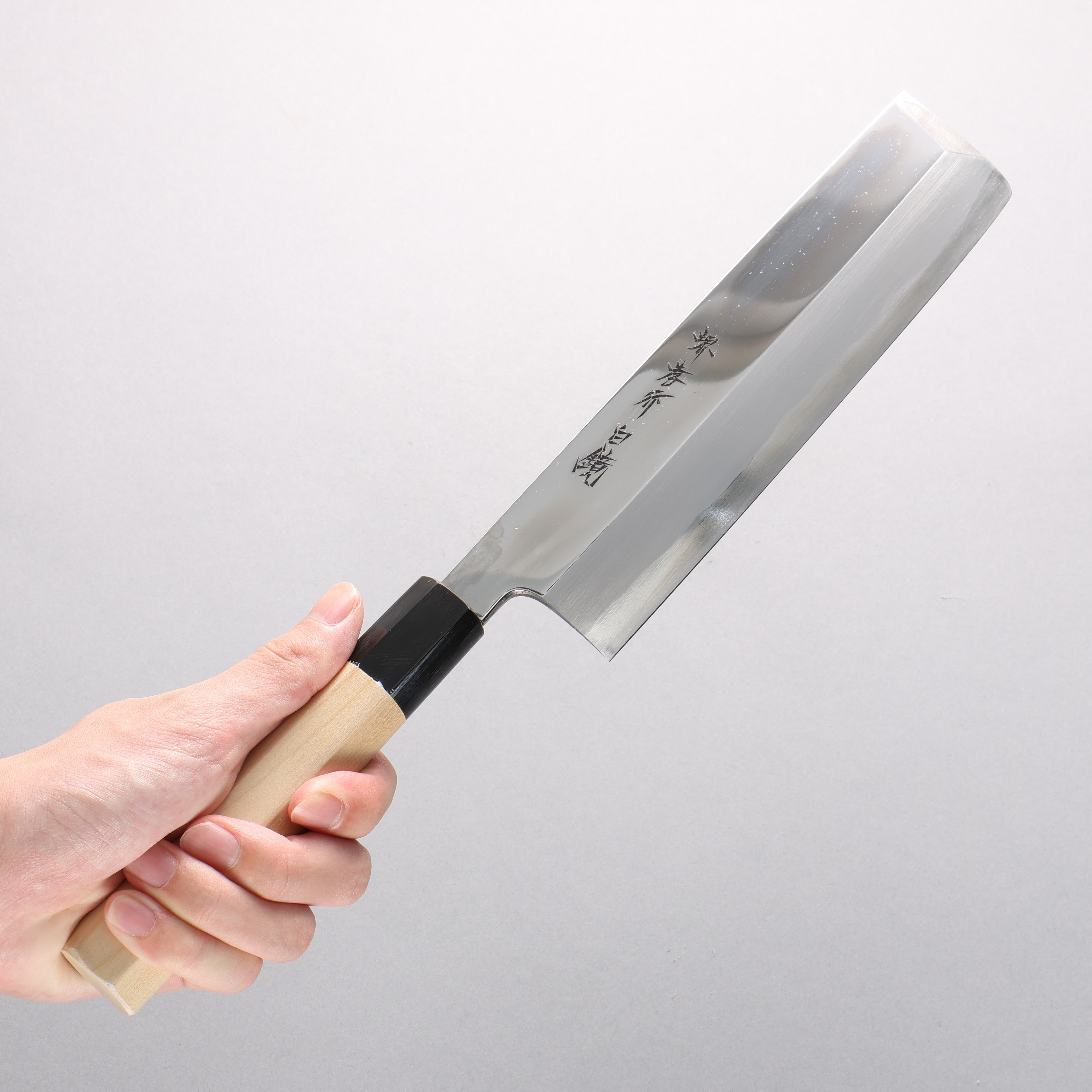 Sakai Takayuki White Steel No.2 Mirrored Finish Usuba - Japanny - Best Japanese Knife