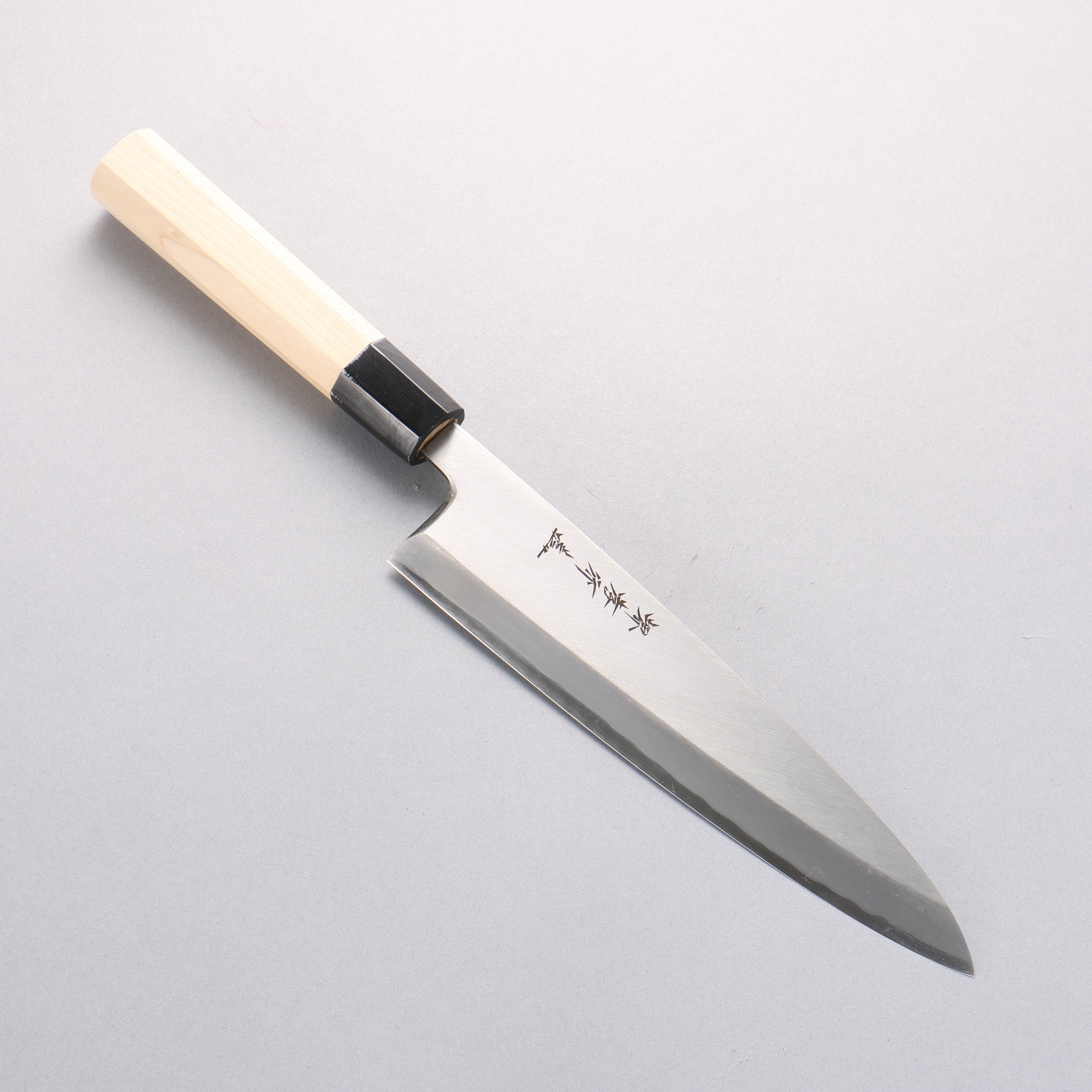Sakai Takayuki Silver Steel No.3 Mioroshi Deba Magnolia Handle - Japanny - Best Japanese Knife