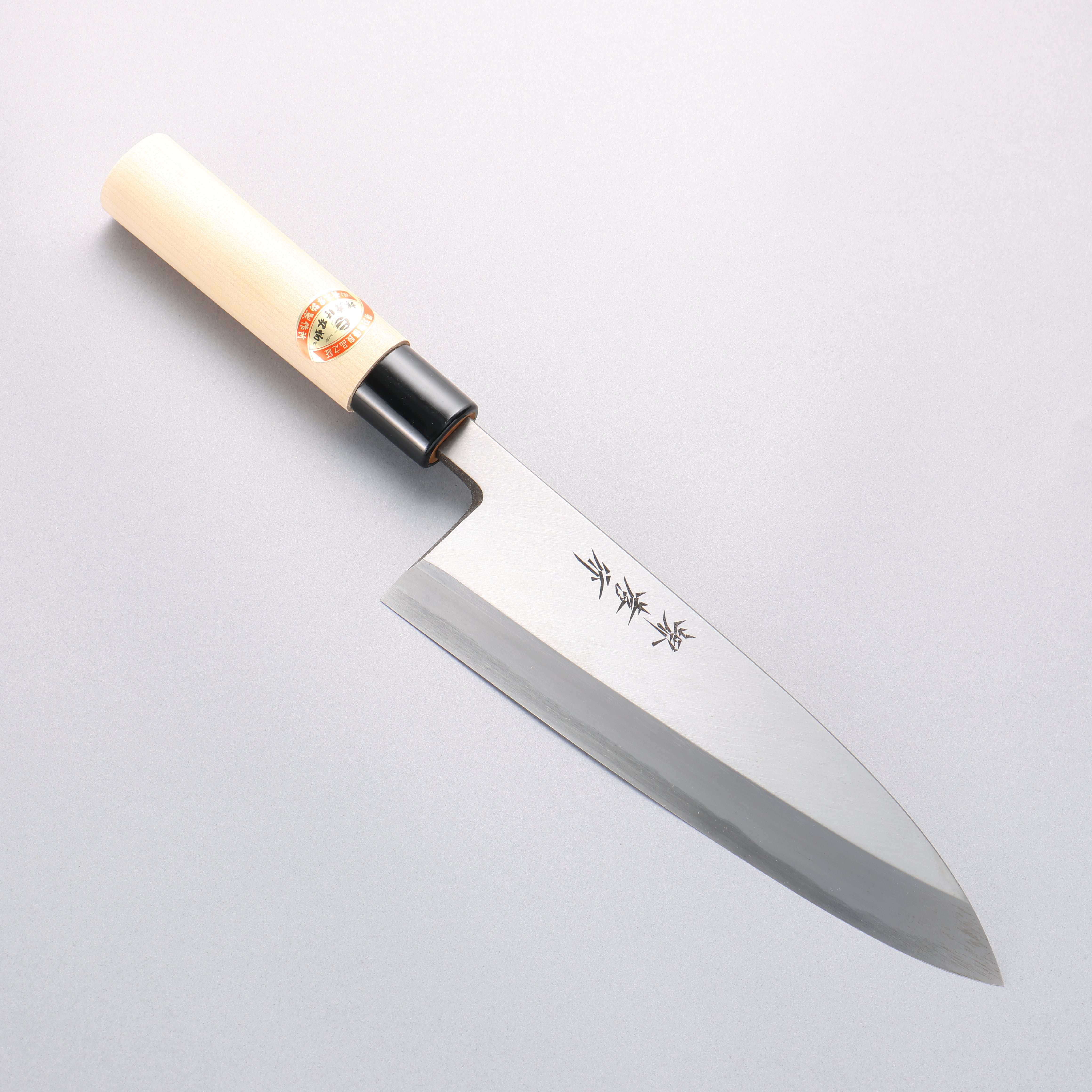 Sakai Takayuki Kasumitogi White Steel Deba 225mm Magnolia Handle - Japanny - Best Japanese Knife