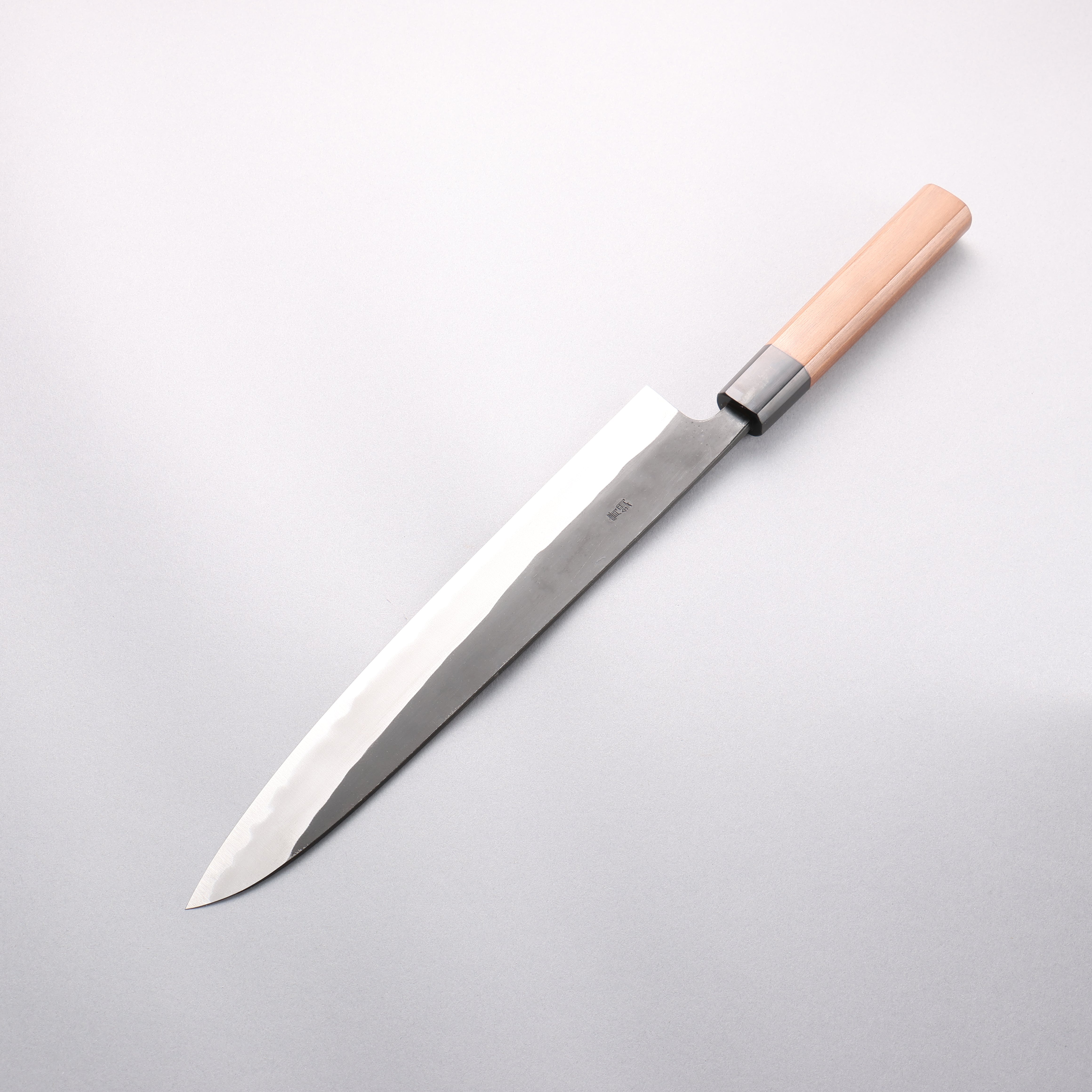 Nao Yamamoto Blue Steel Kurouchi Sujihiki 270mm Walnut Handle - Japanny - Best Japanese Knife
