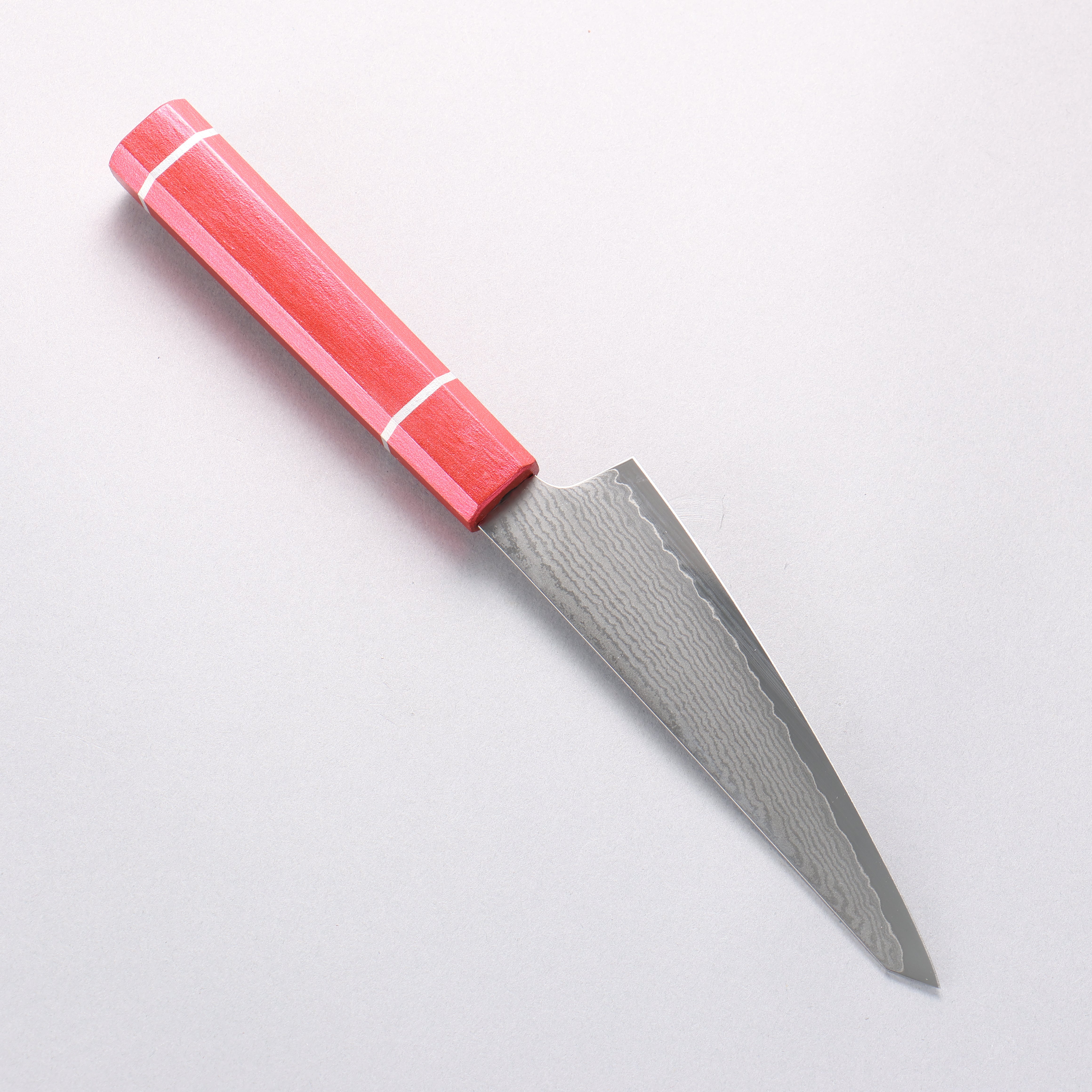 Sakai Takayuki VG10 33 Layer Damascus Sabaki 150mm Live oak Lacquered (Kouseki) Handle - Japanny - Best Japanese Knife