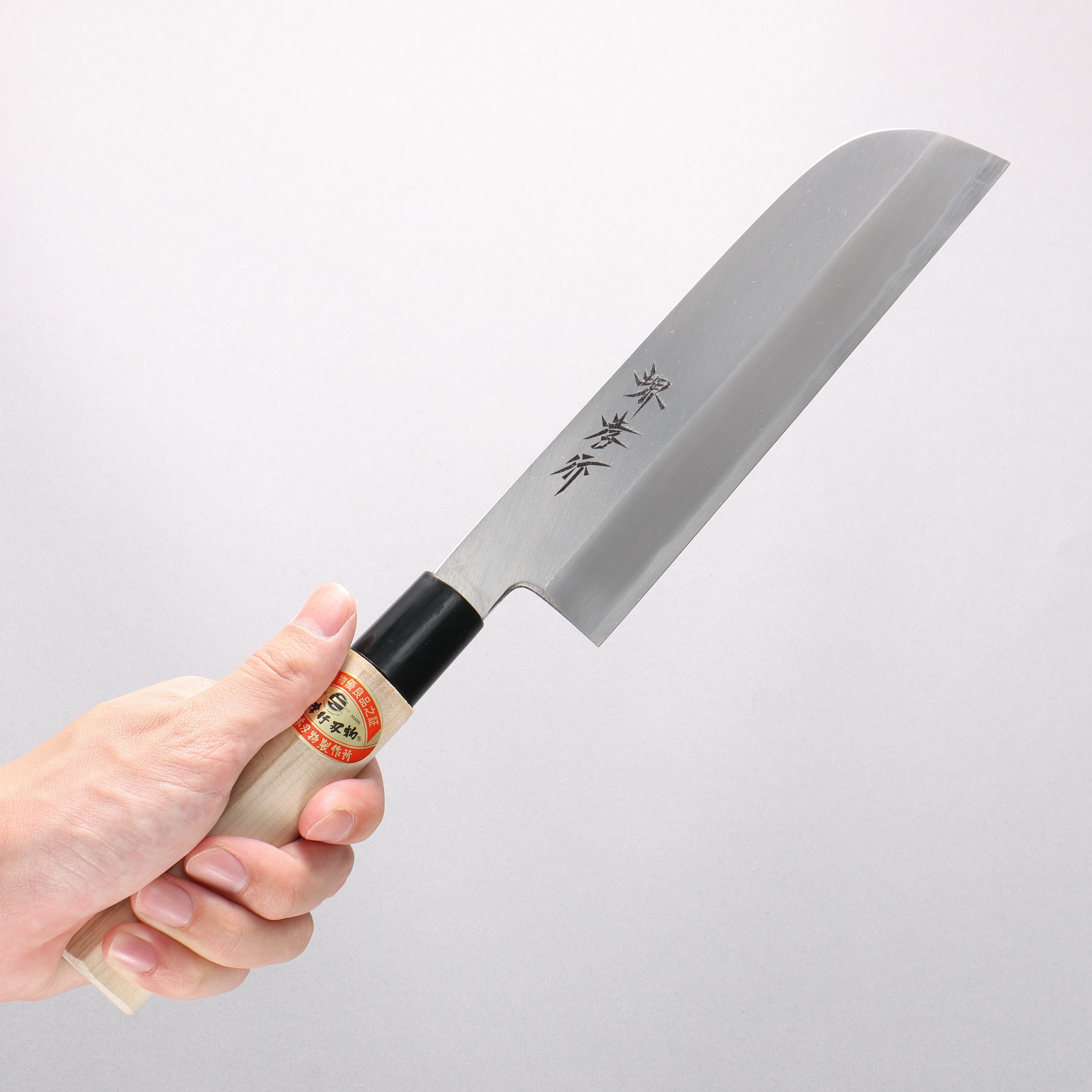 Sakai Takayuki Kasumitogi White Steel Kamagata Usuba Magnolia Handle - Japanny - Best Japanese Knife