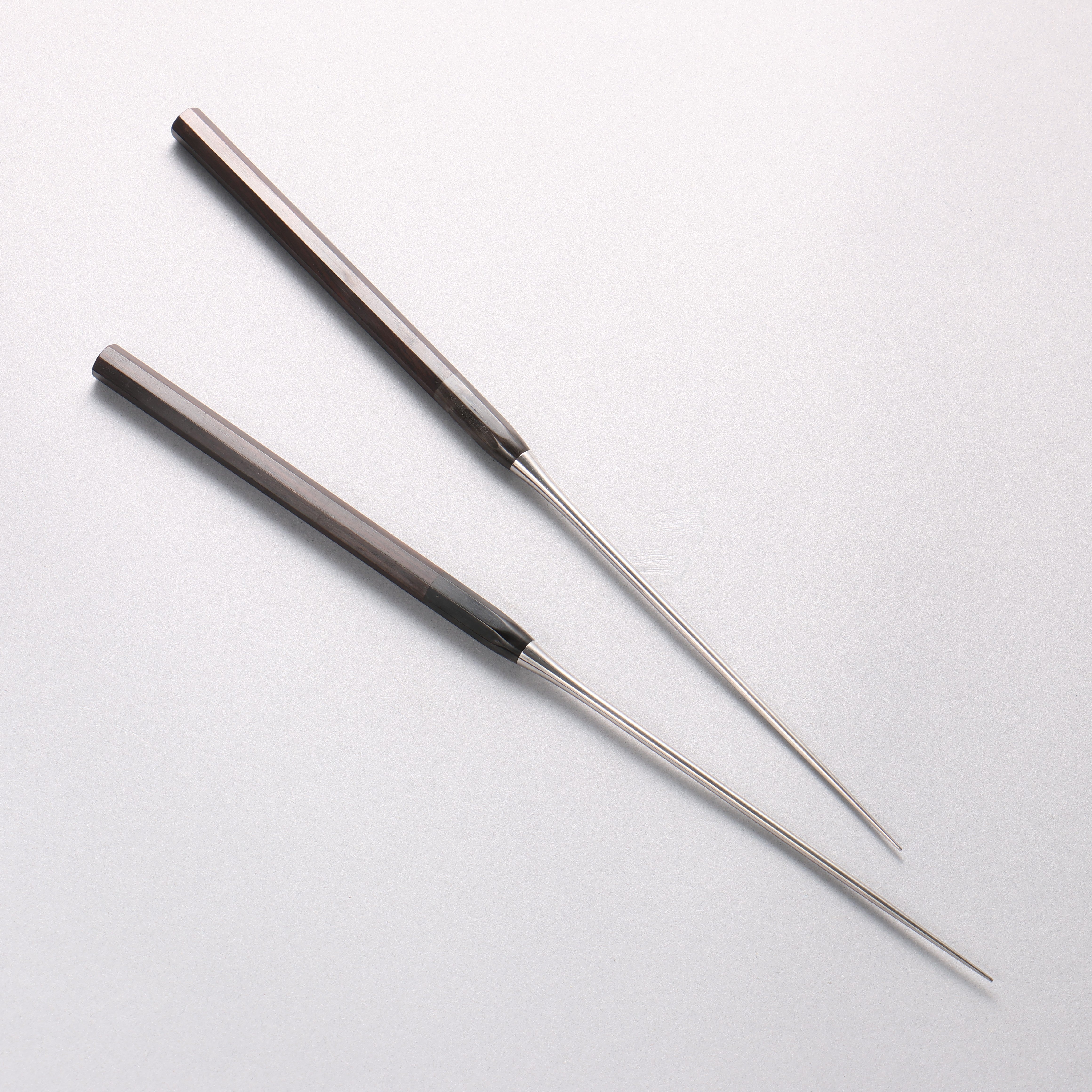 Sakai Takayuki Stainless Steel Moribashi Ebony Wood Handle - Japanny - Best Japanese Knife