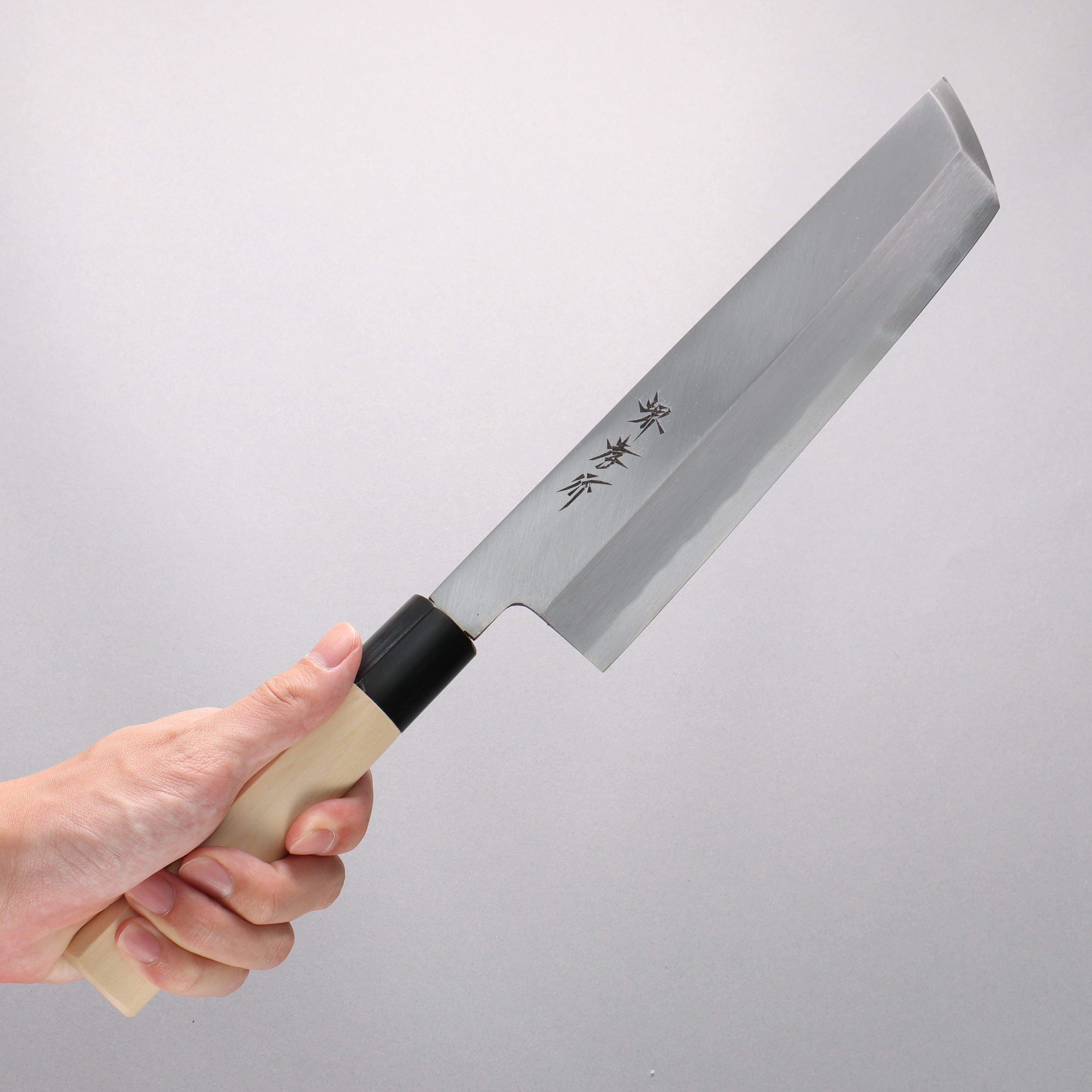 Sakai Takayuki Kasumitogi White Steel Hamokiri 240mm - Japanny - Best Japanese Knife