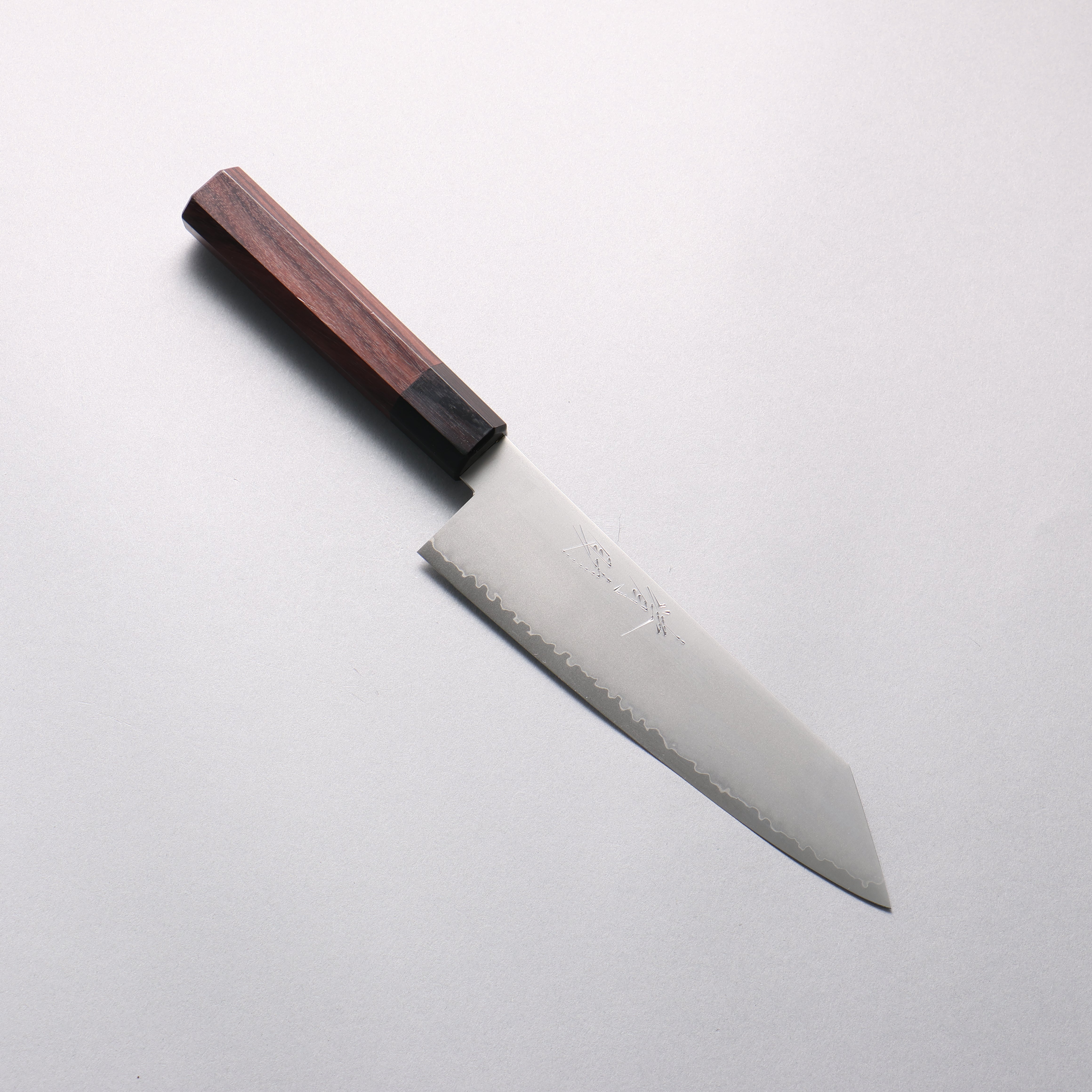 Seisuke VG10 Kiritsuke Santoku 180mm Rosewood (Ferrule: Black Pakka Wood) Handle - Japanny - Best Japanese Knife