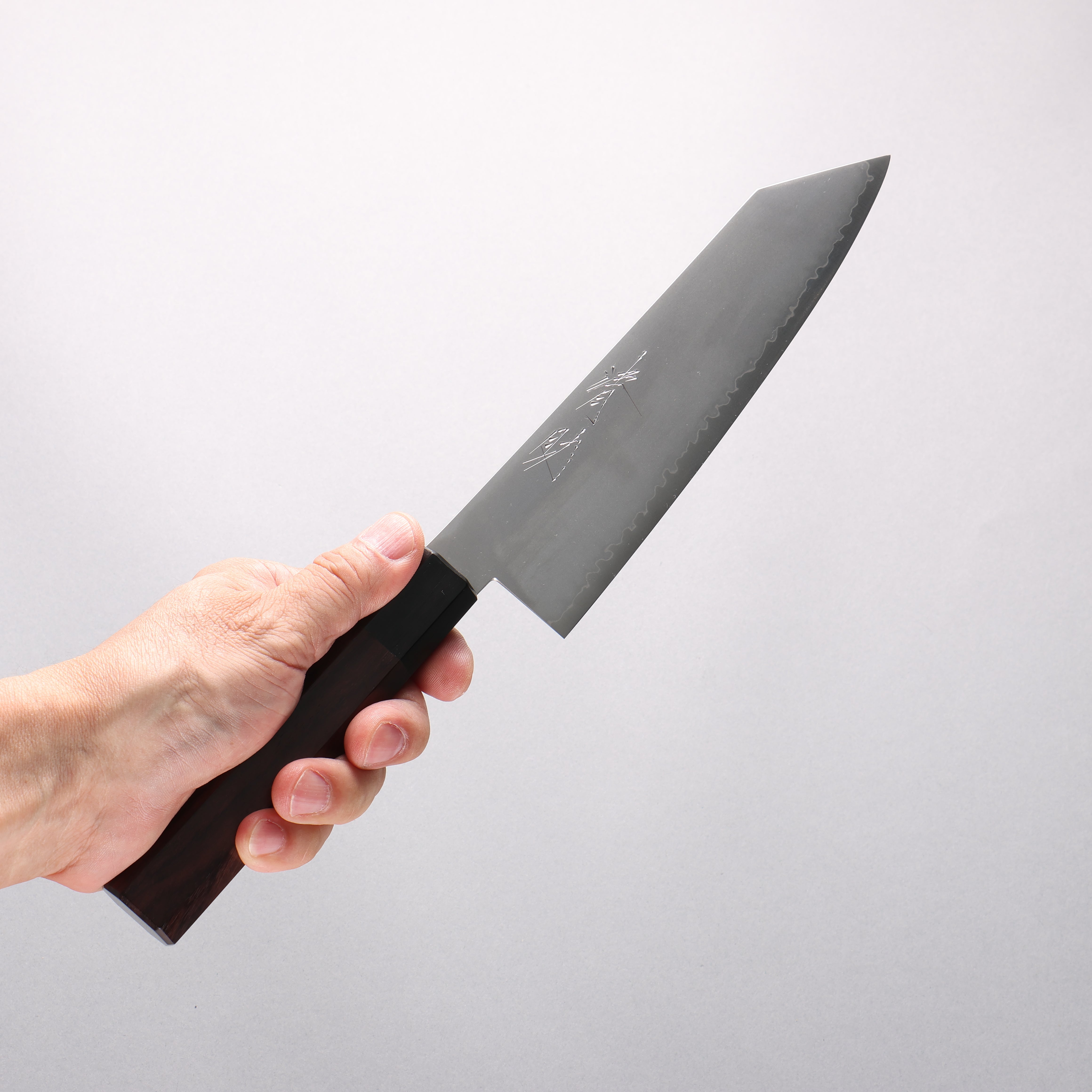 Seisuke VG10 Kiritsuke Santoku 180mm Rosewood (Ferrule: Black Pakka Wood) Handle - Japanny - Best Japanese Knife