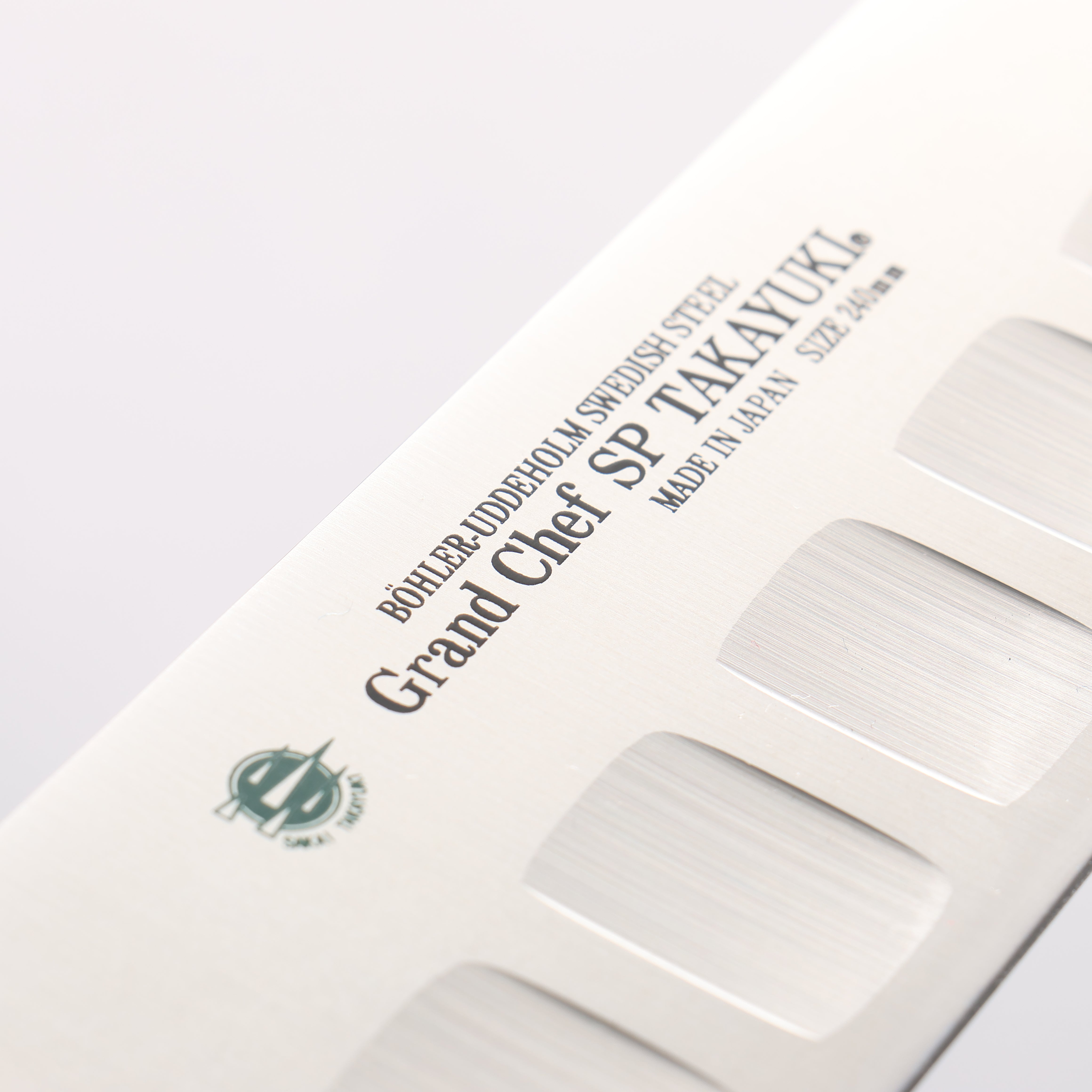 Sakai Takayuki Grand Chef SP Uddeholm Swedish stain-resistant steel Gyuto Salmon 240mm SP Type III (Jungle) Handle - Japanny - Best Japanese Knife