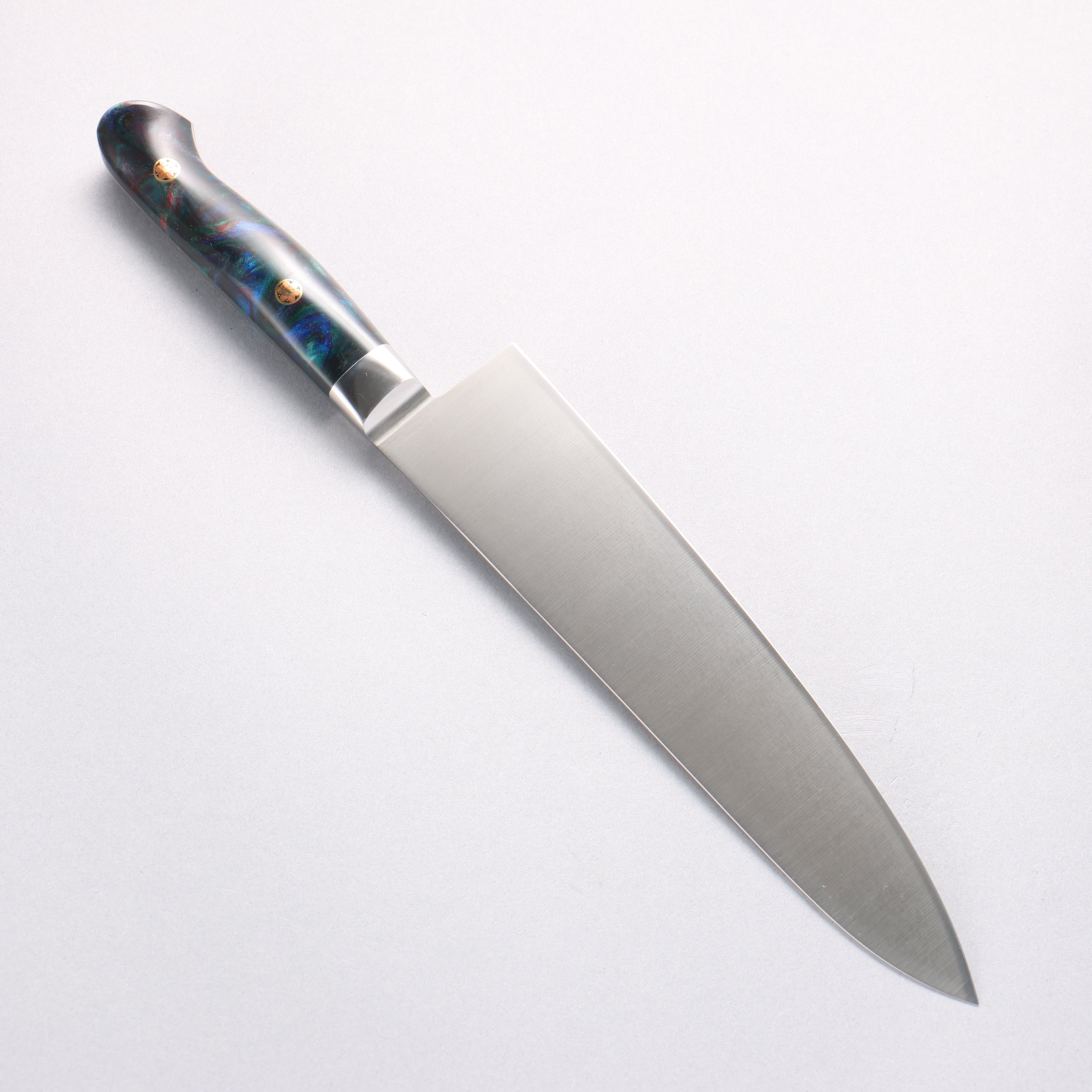 Sakai Takayuki Grand Chef SP Uddeholm Swedish stain-resistant steel Gyuto Salmon 210mm SP Type III (Galaxy) Handle - Japanny - Best Japanese Knife