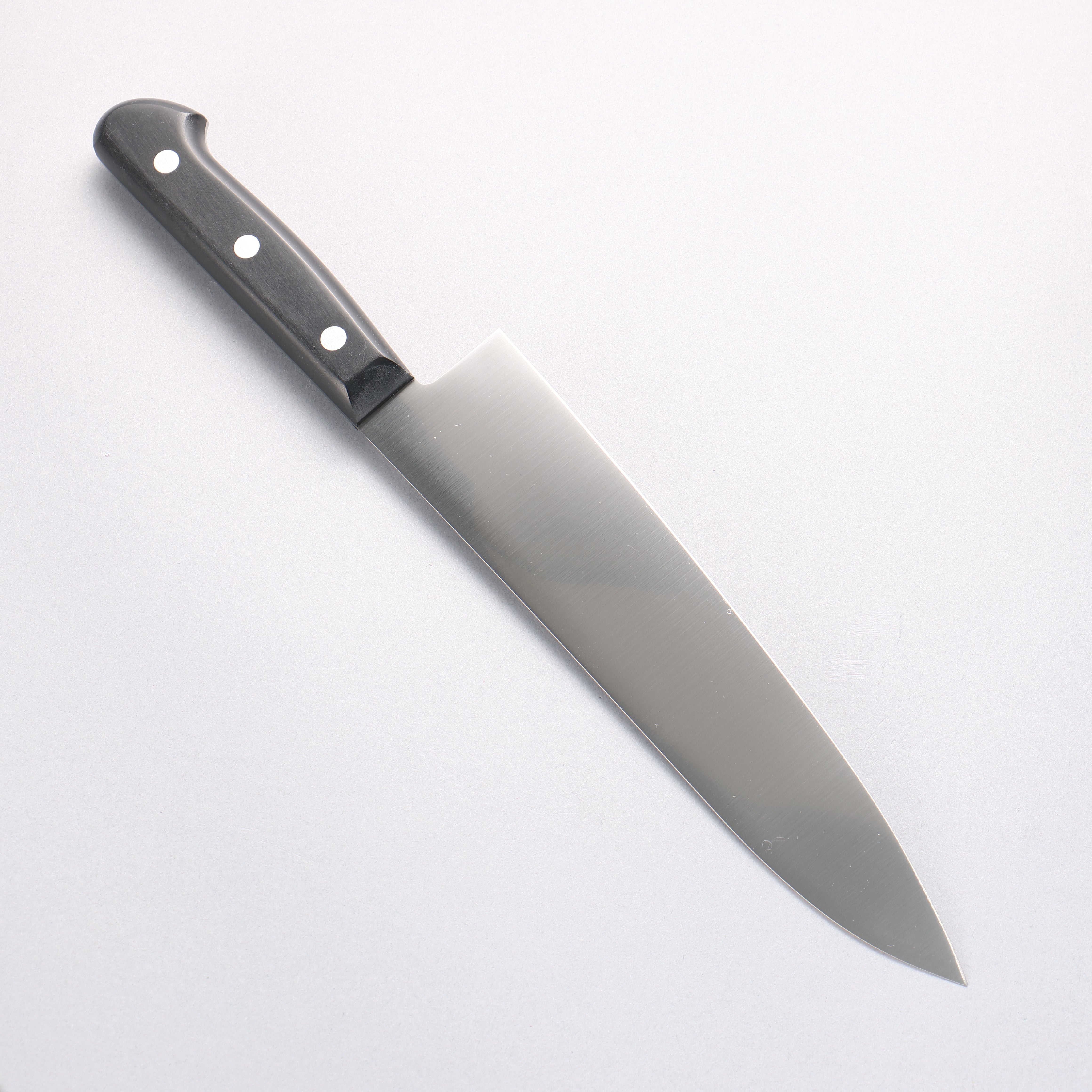 Sakai Takayuki Molybdenum Migaki Finished Gyuto 210mm Black PC(Plastic) Handle - Japanny - Best Japanese Knife