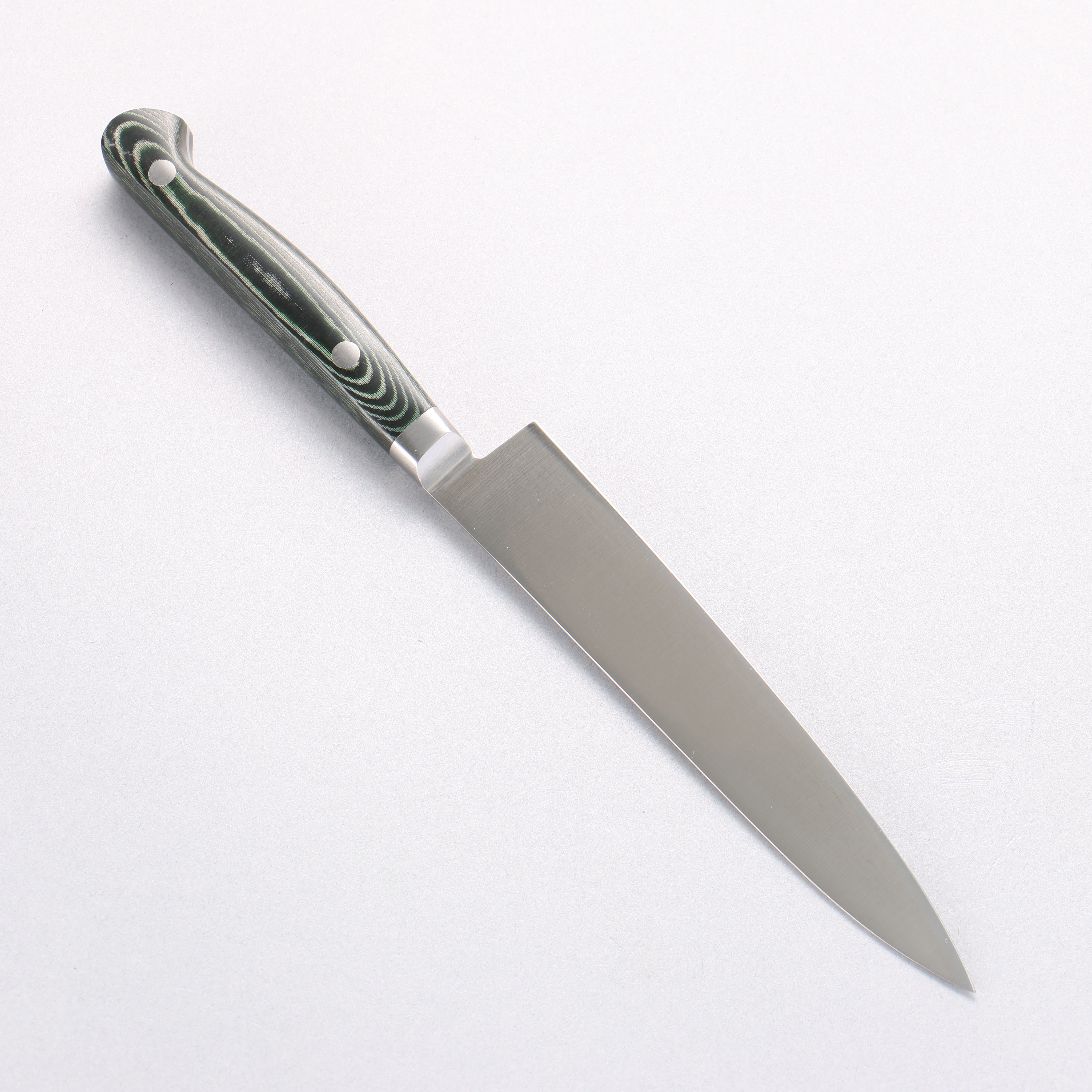 Sakai Takayuki Grand Chef Grand Chef Swedish Steel-stn Petty-Utility 150mm Green Micarta Handle - Japanny - Best Japanese Knife
