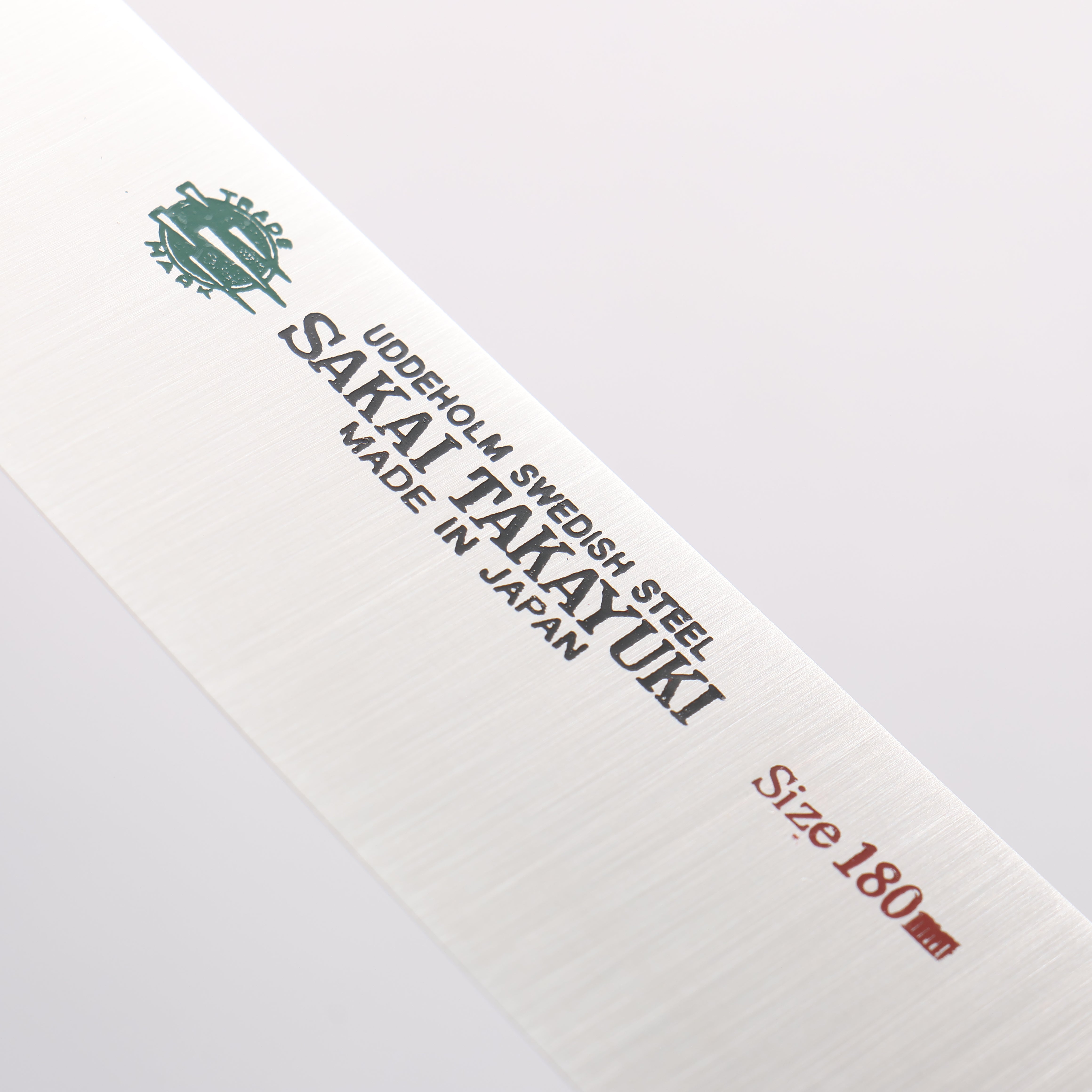 Sakai Takayuki Grand Chef Swedish Steel-stn Gyuto 180mm Black Pakka wood Handle - Japanny - Best Japanese Knife