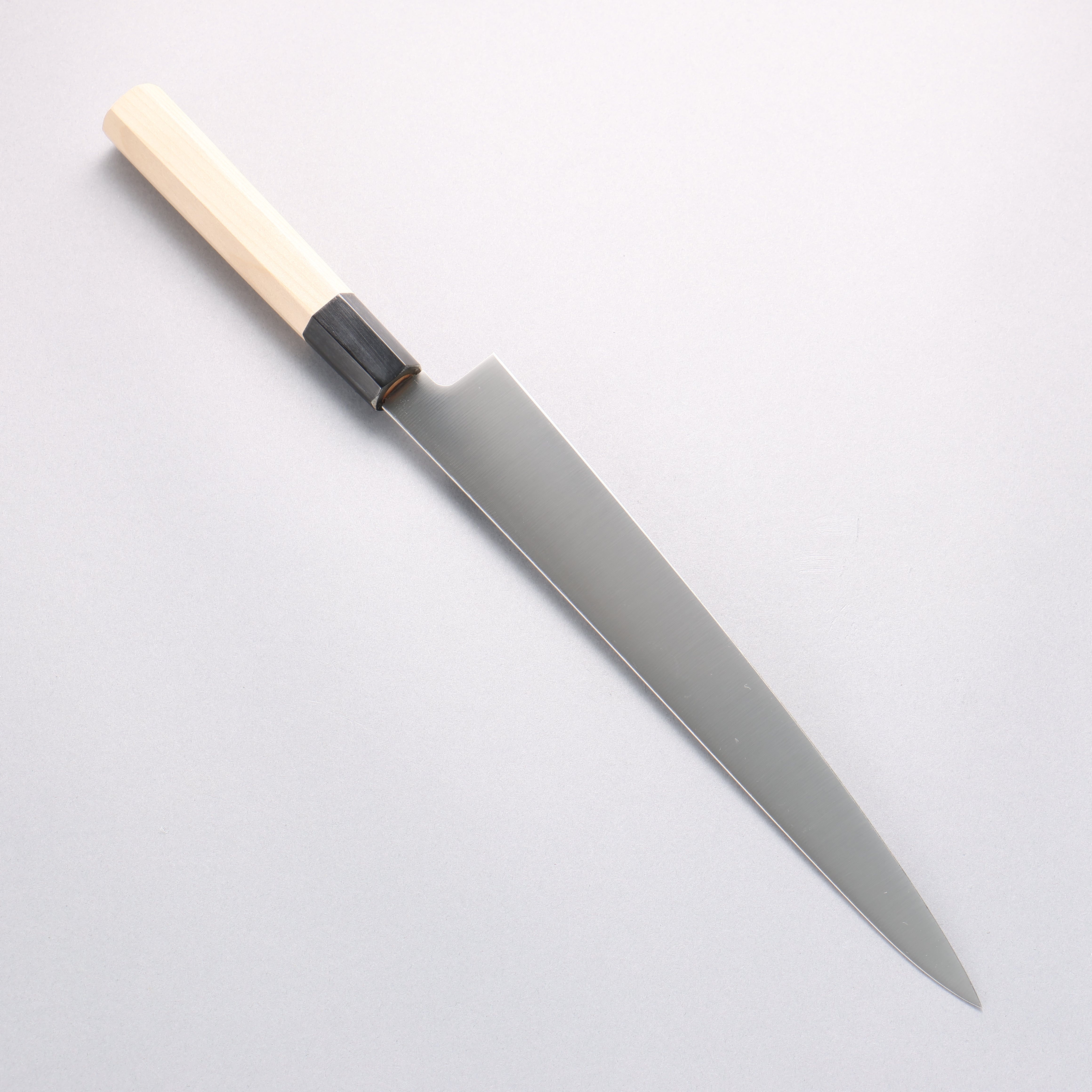 Sakai Takayuki Grand Chef Grand Chef Swedish Steel-stn Sujihiki 240mm Magnolia Handle - Japanny - Best Japanese Knife