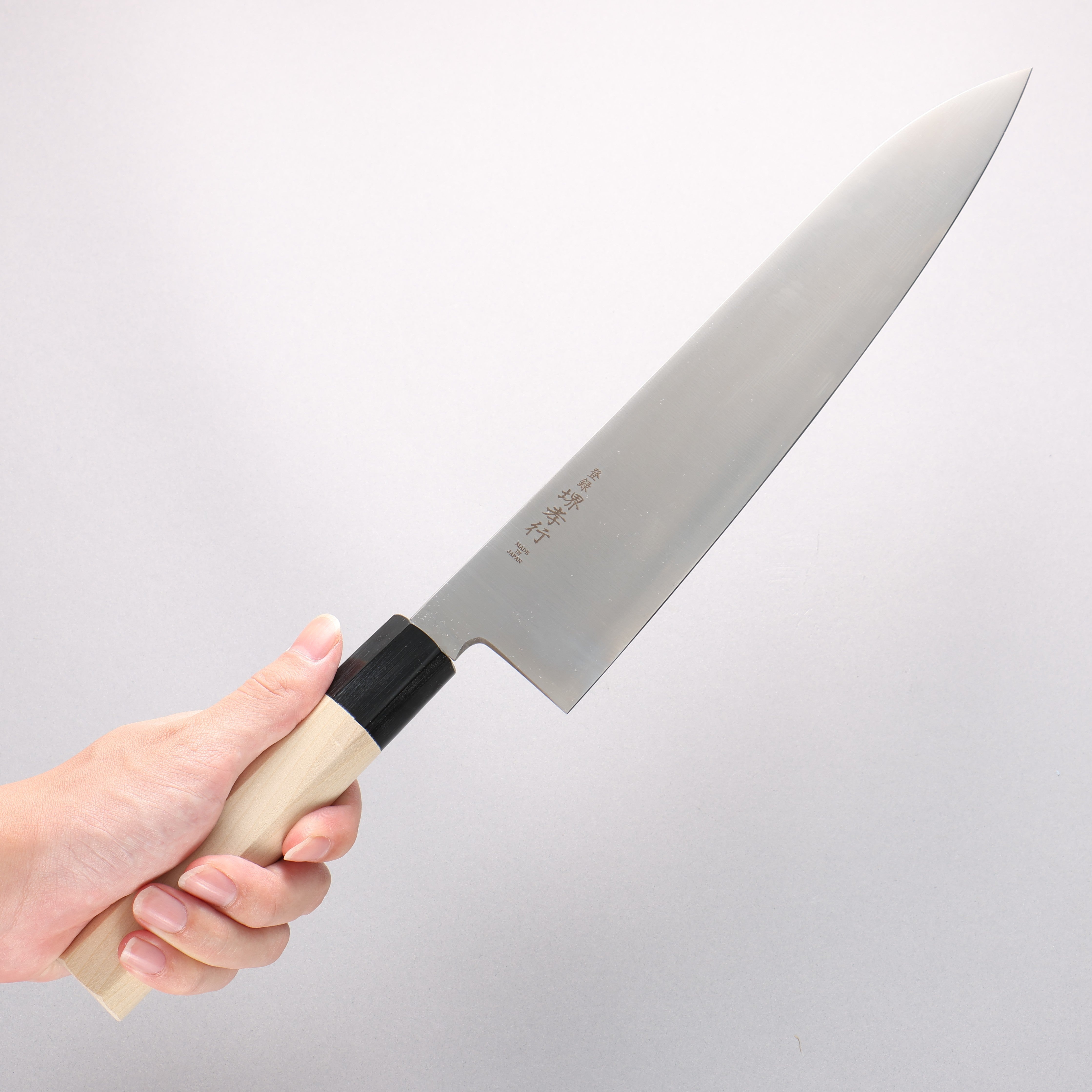Sakai Takayuki Grand Chef Grand Chef Swedish Steel-stn Gyuto 270mm Magnolia Handle - Japanny - Best Japanese Knife
