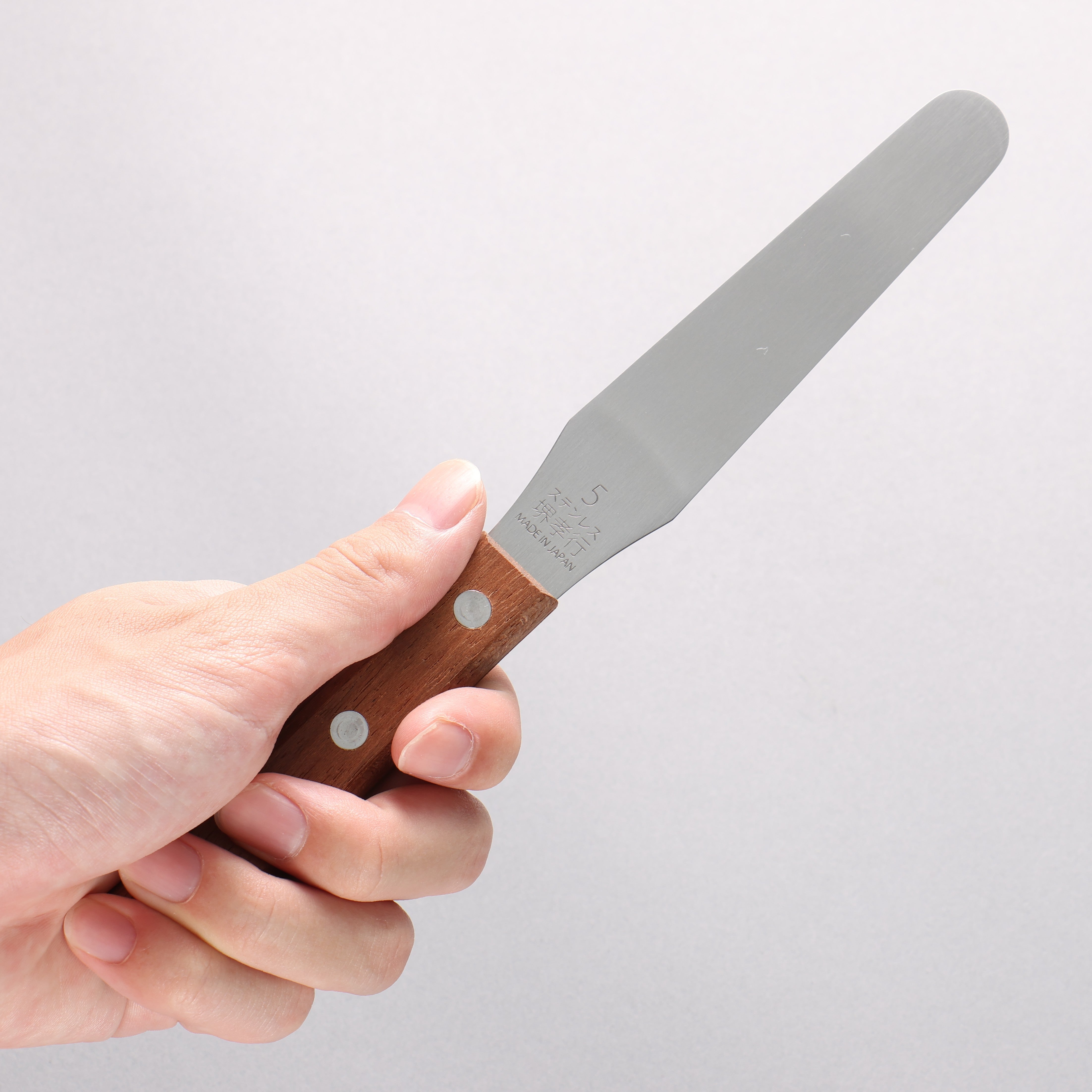 Sakai Takayuki Stainless Steel Palette knife 125mm - Japanny - Best Japanese Knife