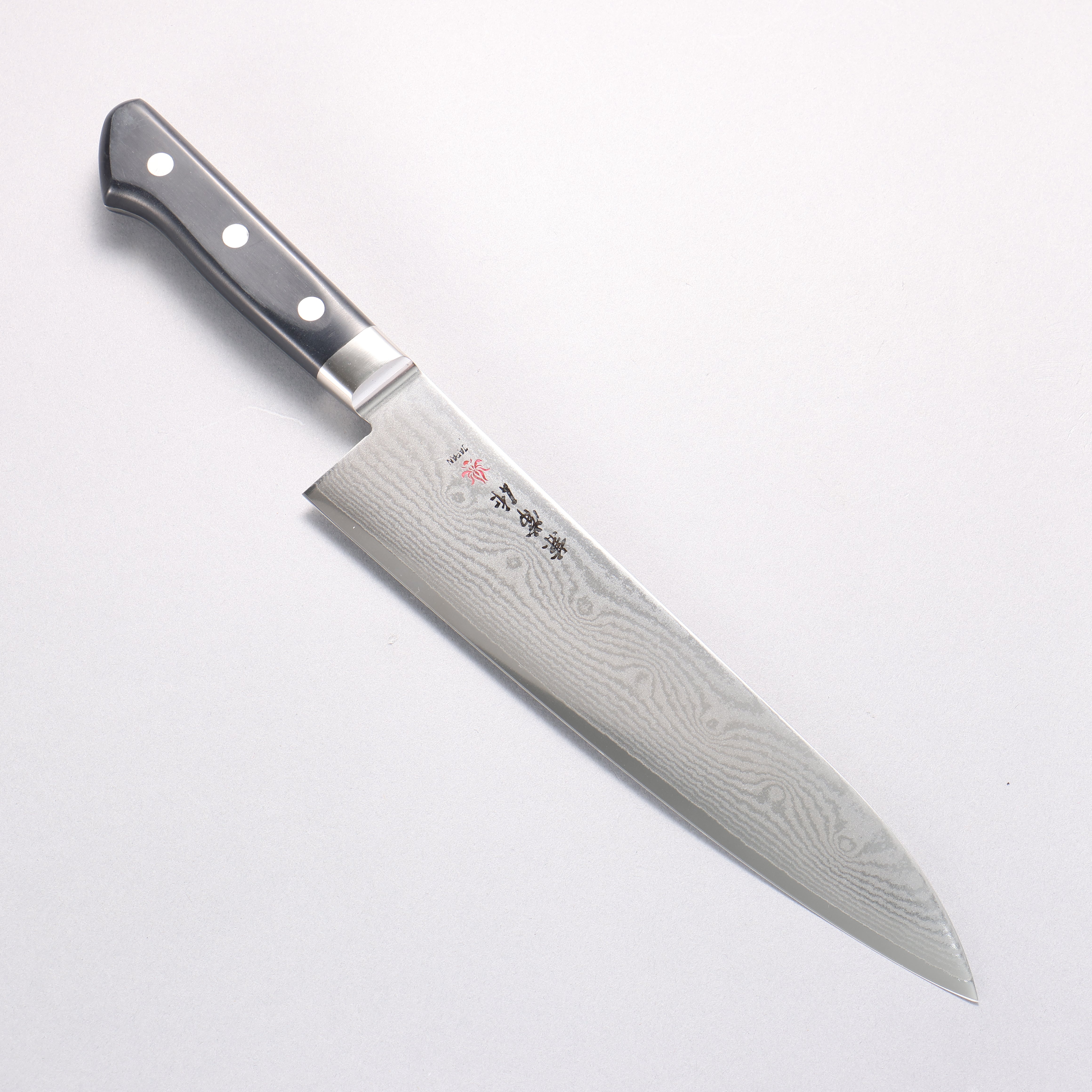 Kanetsune VG10 33 Layer Damascus Gyuto 240mm Plastic Handle - Japanny - Best Japanese Knife