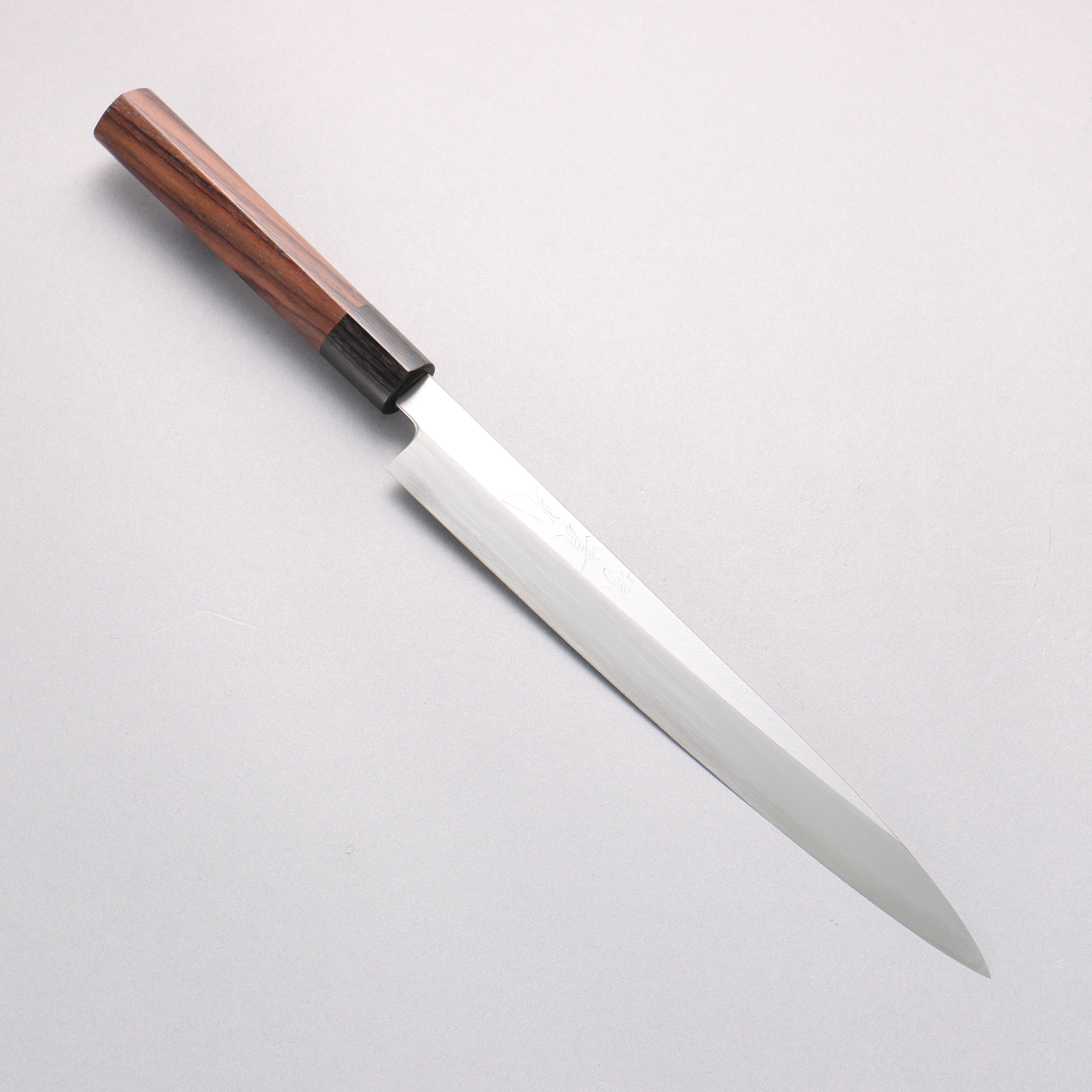 Jikko White Steel No.2 Yanagiba 240mm Shitan Handle - Japanny - Best Japanese Knife