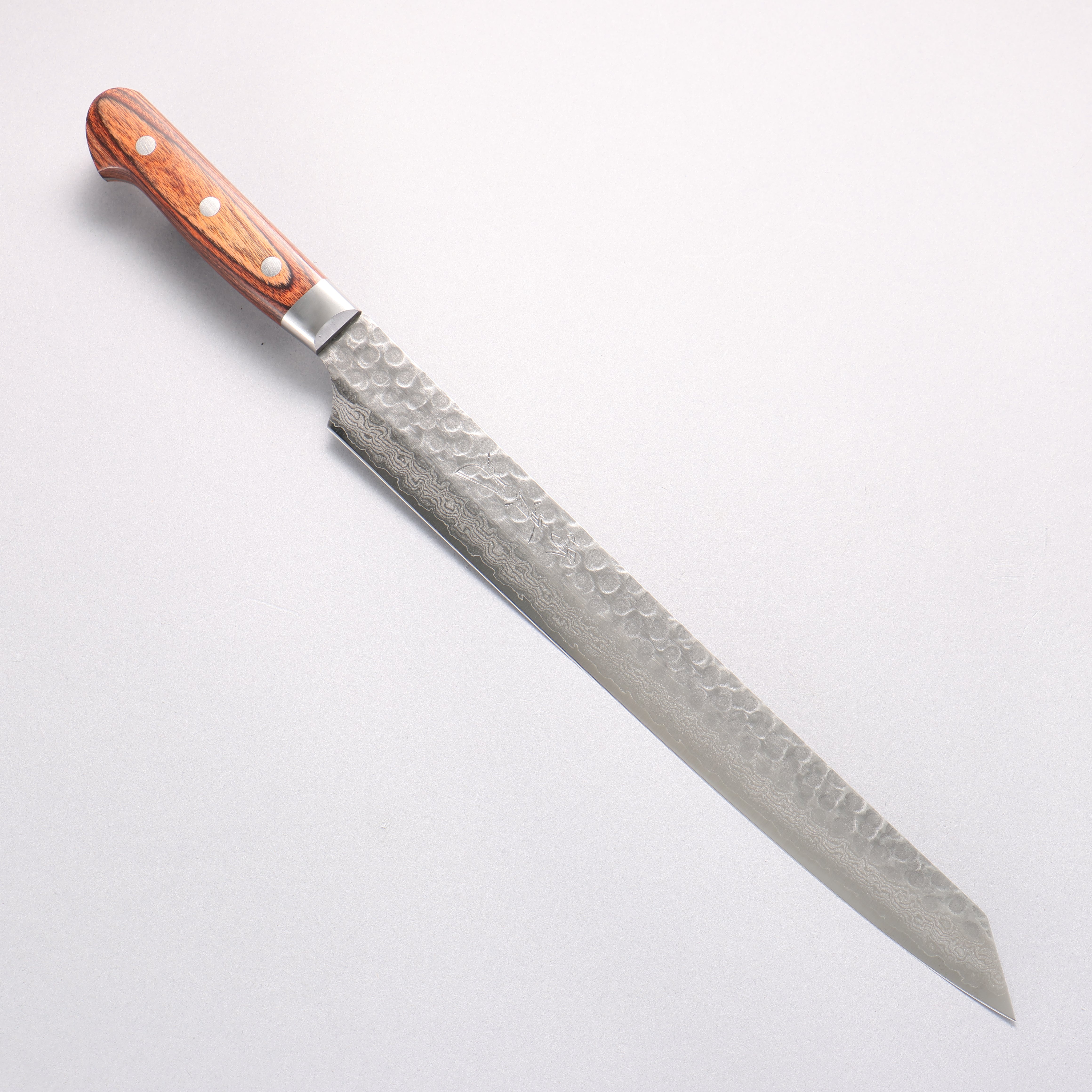 Jikko VG10 17 Layer Kiritsuke Yanagiba 300mm Mahogany Handle - Japanny - Best Japanese Knife