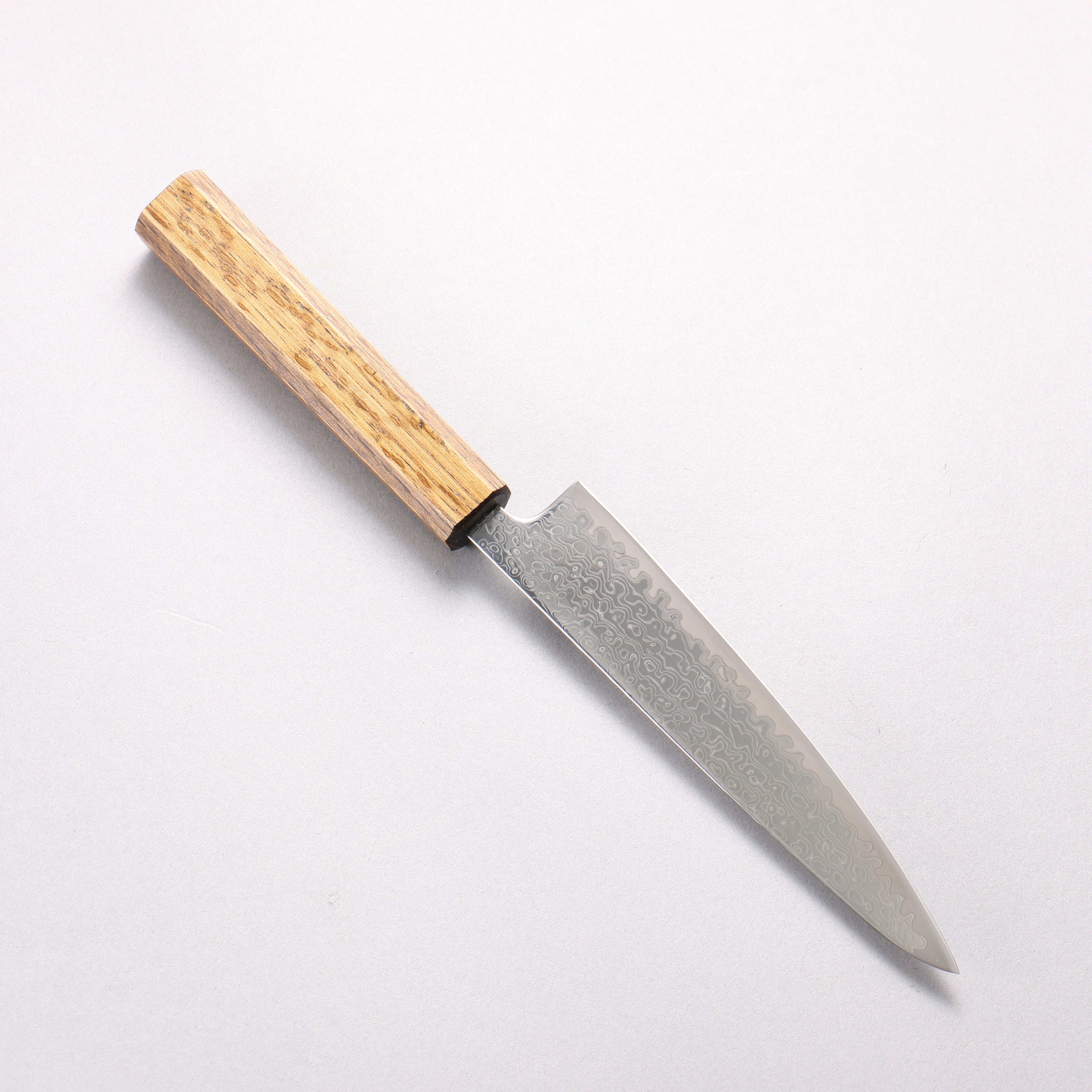 Seisuke VG10 Migaki Finished Petty-Utility 150mm Oak Handle - Japanny - Best Japanese Knife