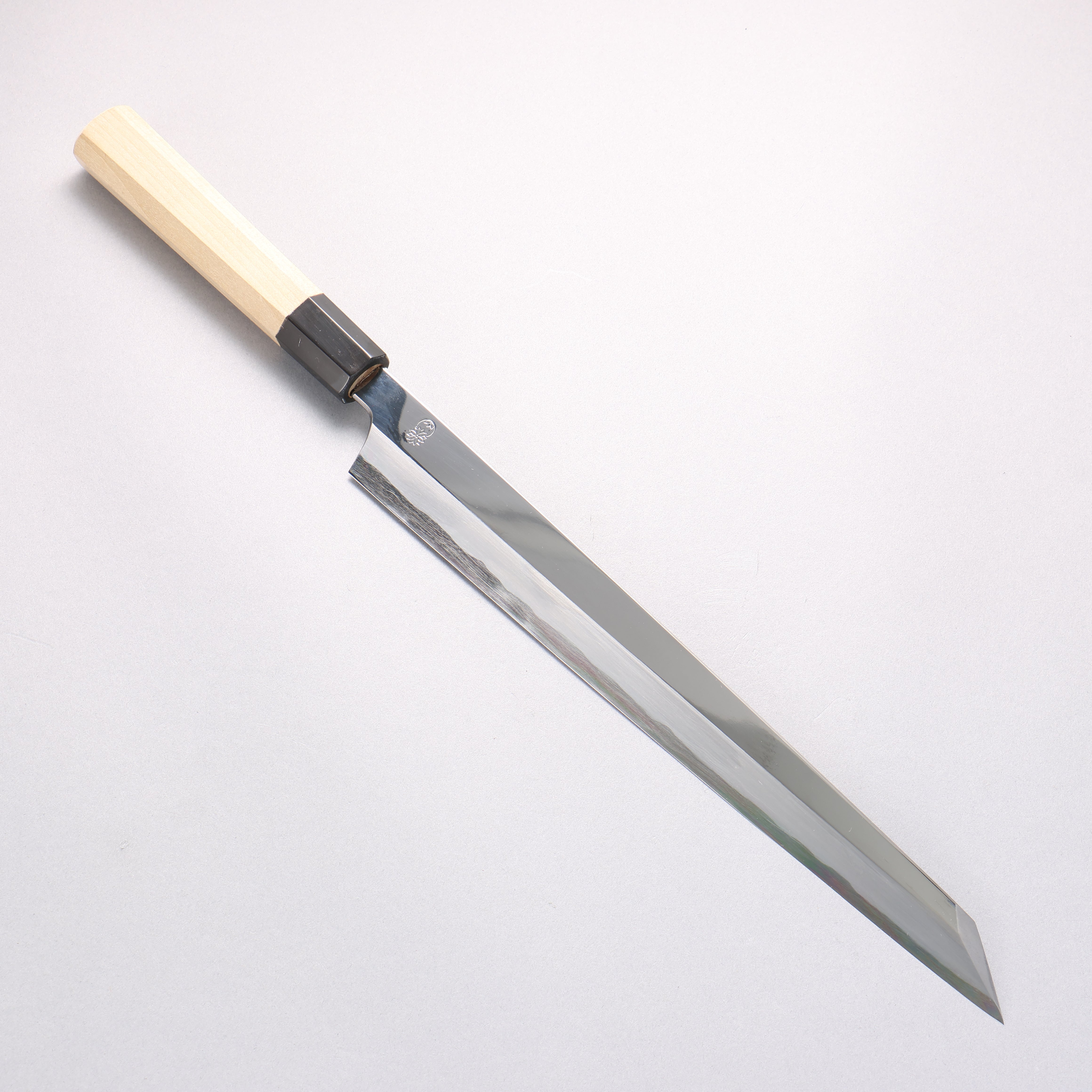 Choyo White Steel Mirrored Finish Kengata Yanagiba 300mm Magnolia Handle - Japanny - Best Japanese Knife