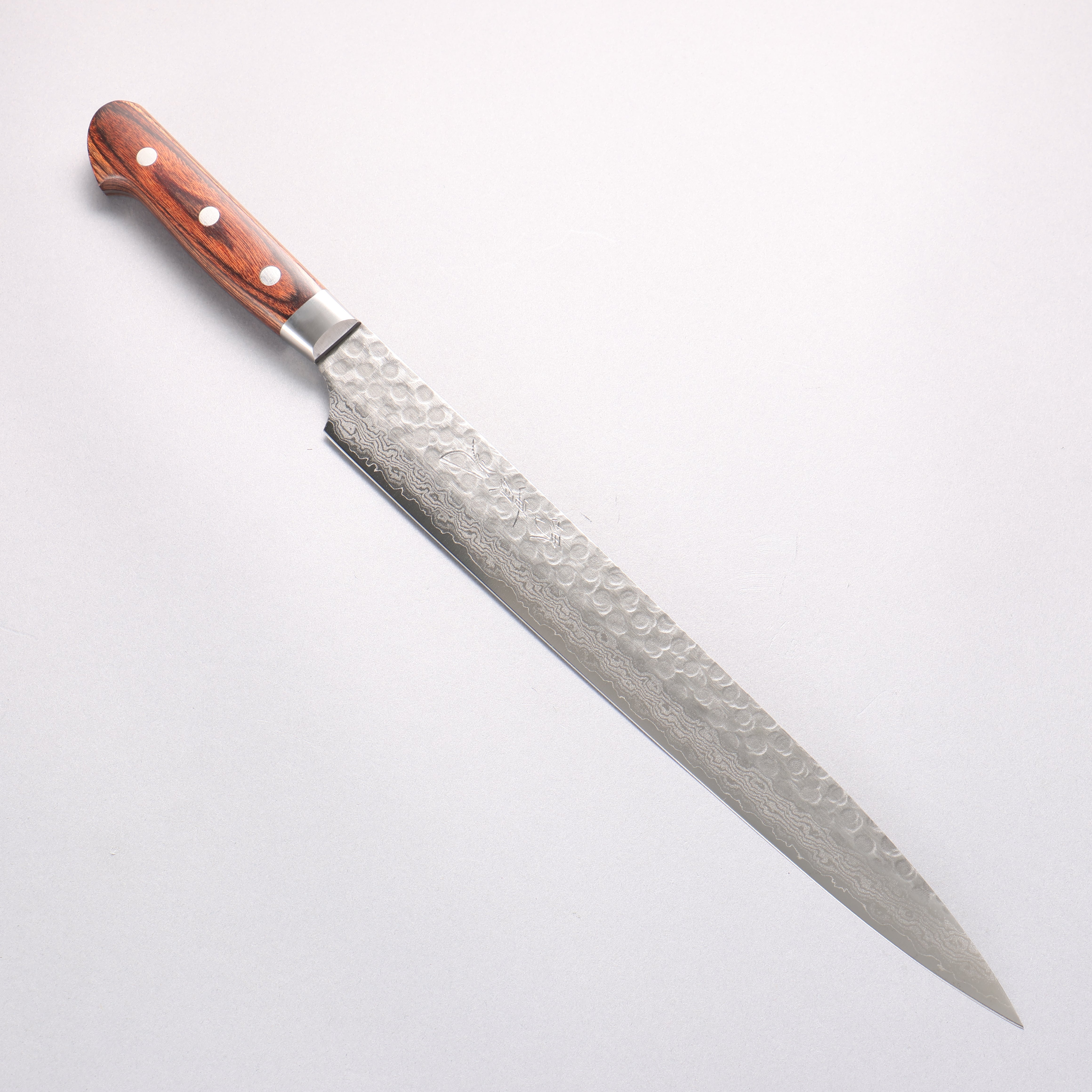 Jikko VG10 17 Layer Yanagiba 300mm Mahogany Handle - Japanny - Best Japanese Knife