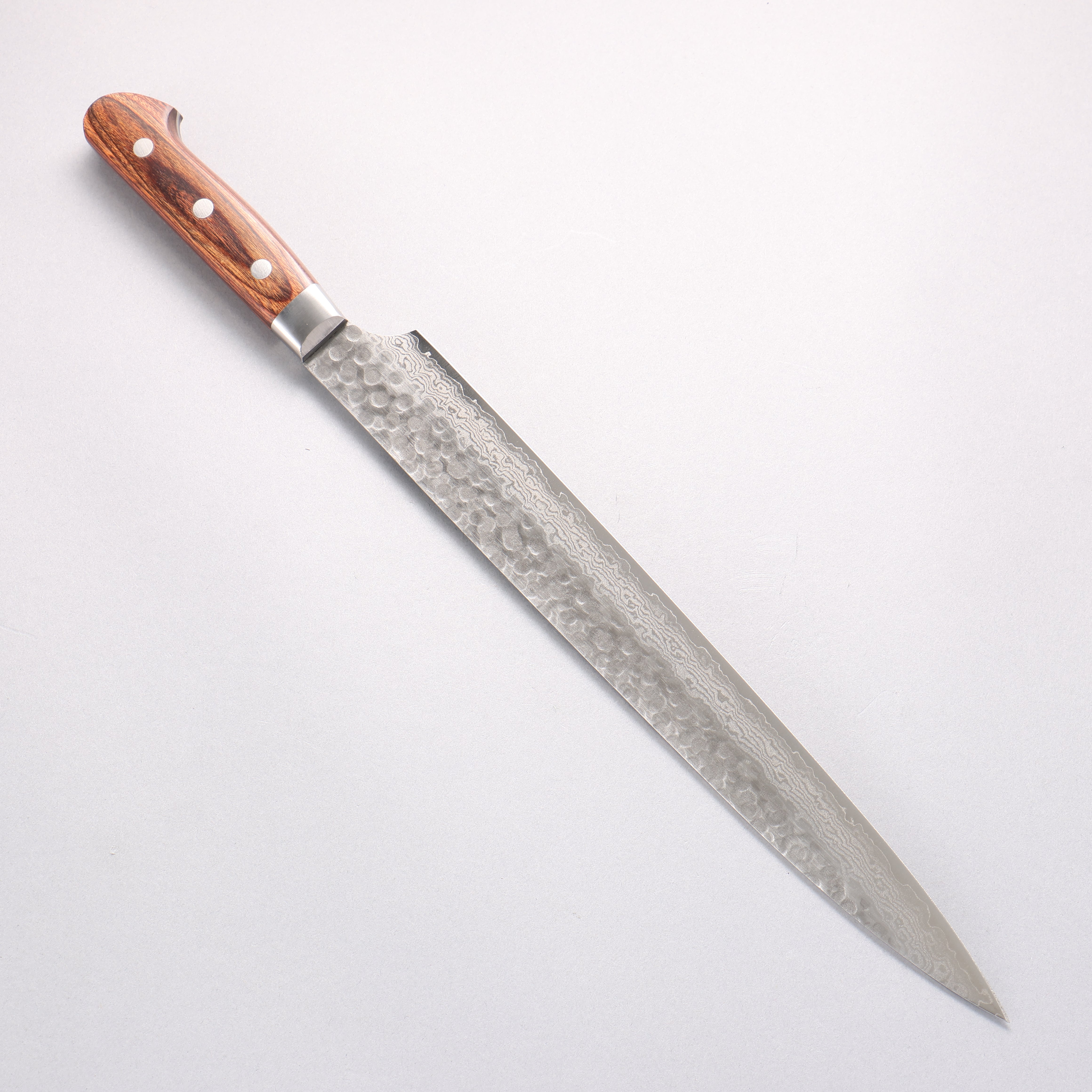 Jikko VG10 17 Layer Yanagiba 300mm Mahogany Handle - Japanny - Best Japanese Knife