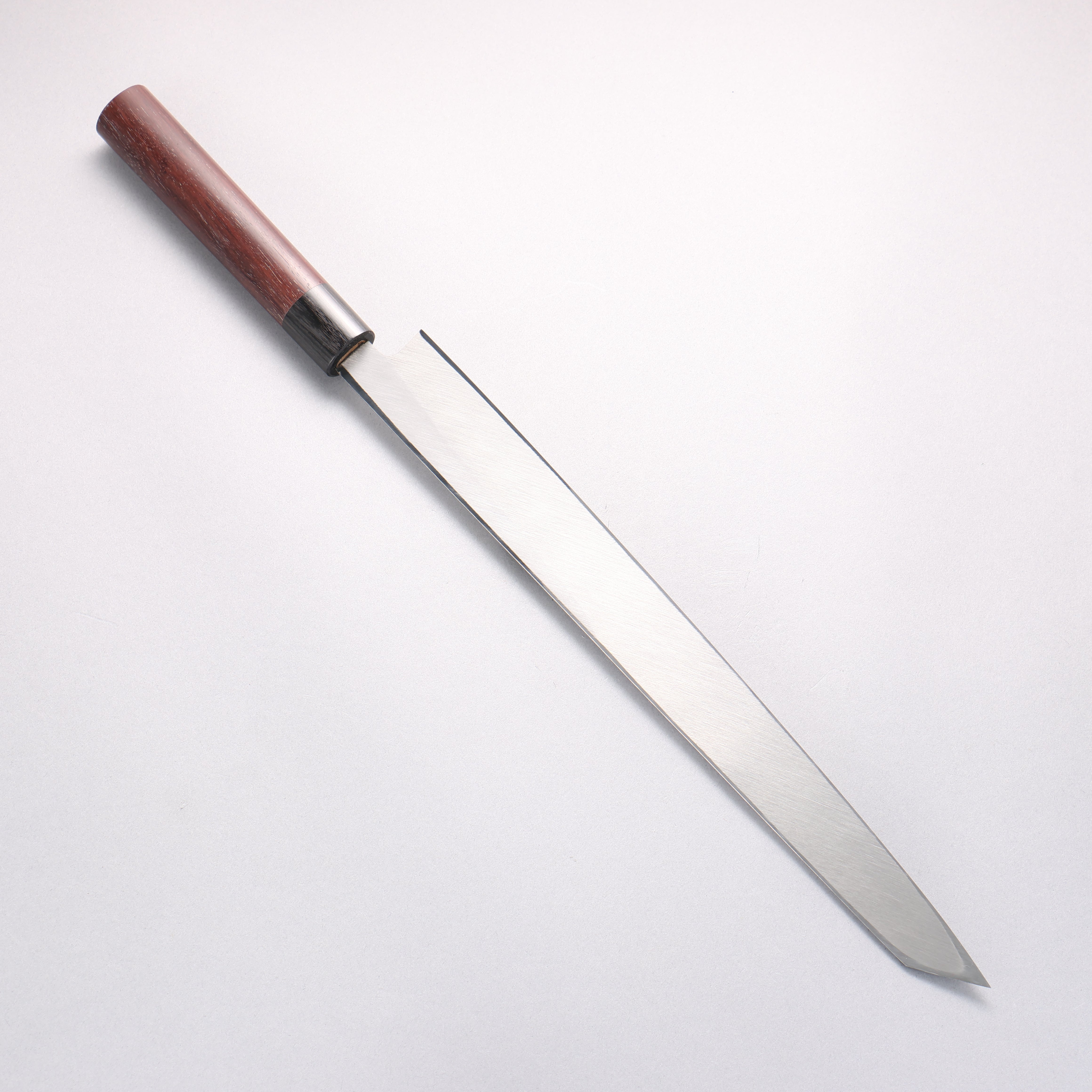 Jikko White Steel No.2 Kiritsuke Yanagiba 330mm Shitan Handle - Japanny - Best Japanese Knife