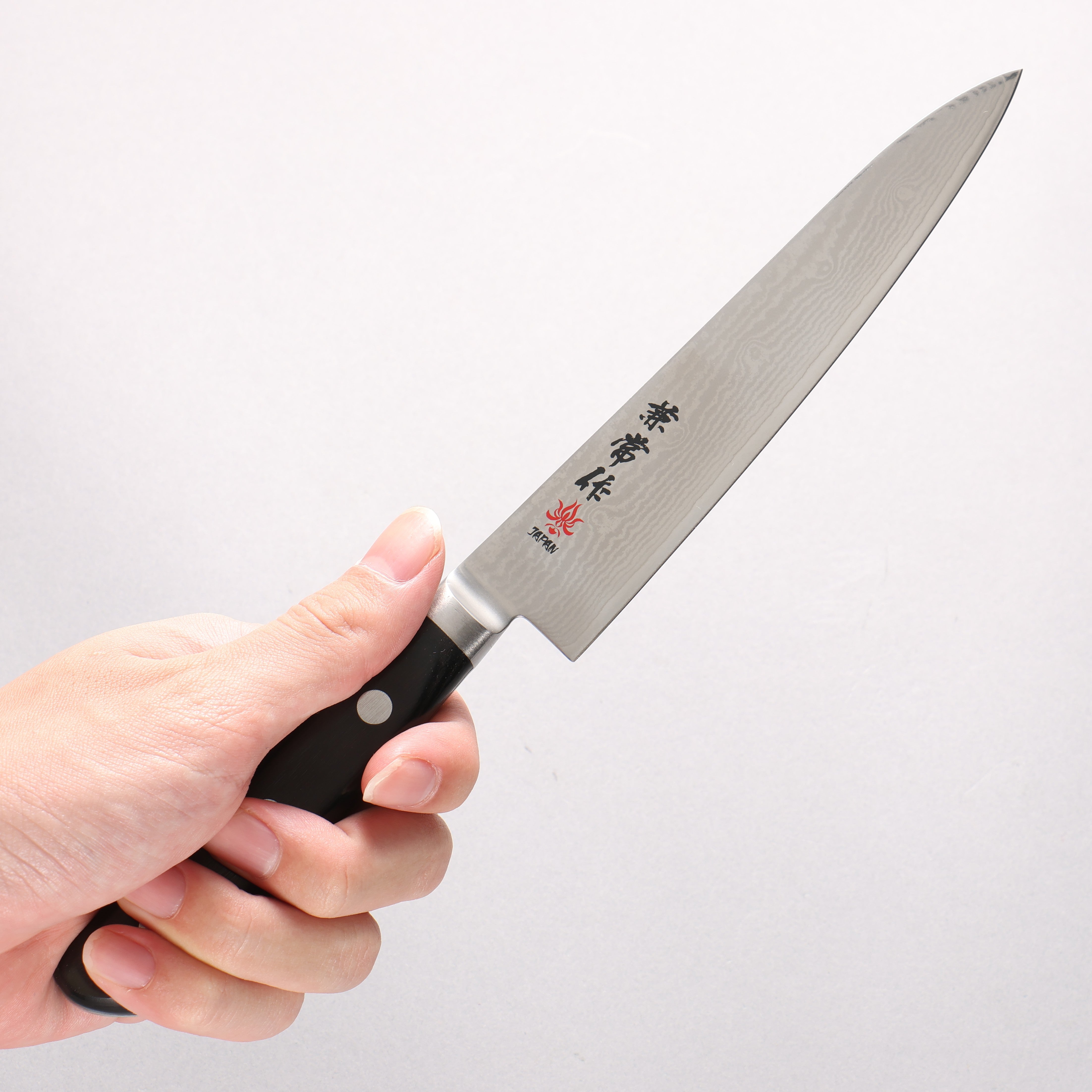 Kanetsune VG10 33 Layer Damascus Petty-Utility 150mm Pakka wood Handle - Japanny - Best Japanese Knife