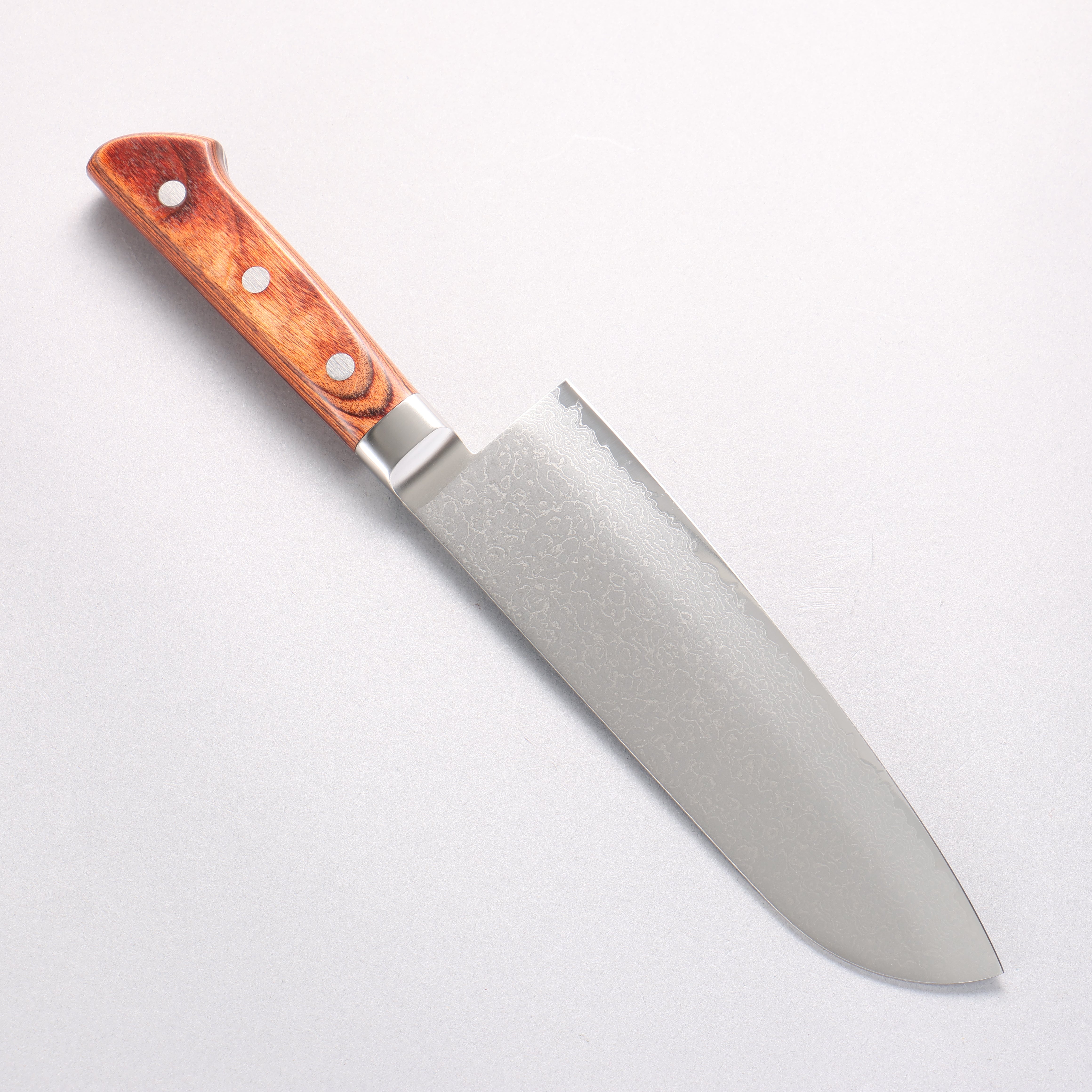 Tamahagane Kyoto 63 Layer Damascus Santoku 175mm KP-1114 - Japanny - Best Japanese Knife