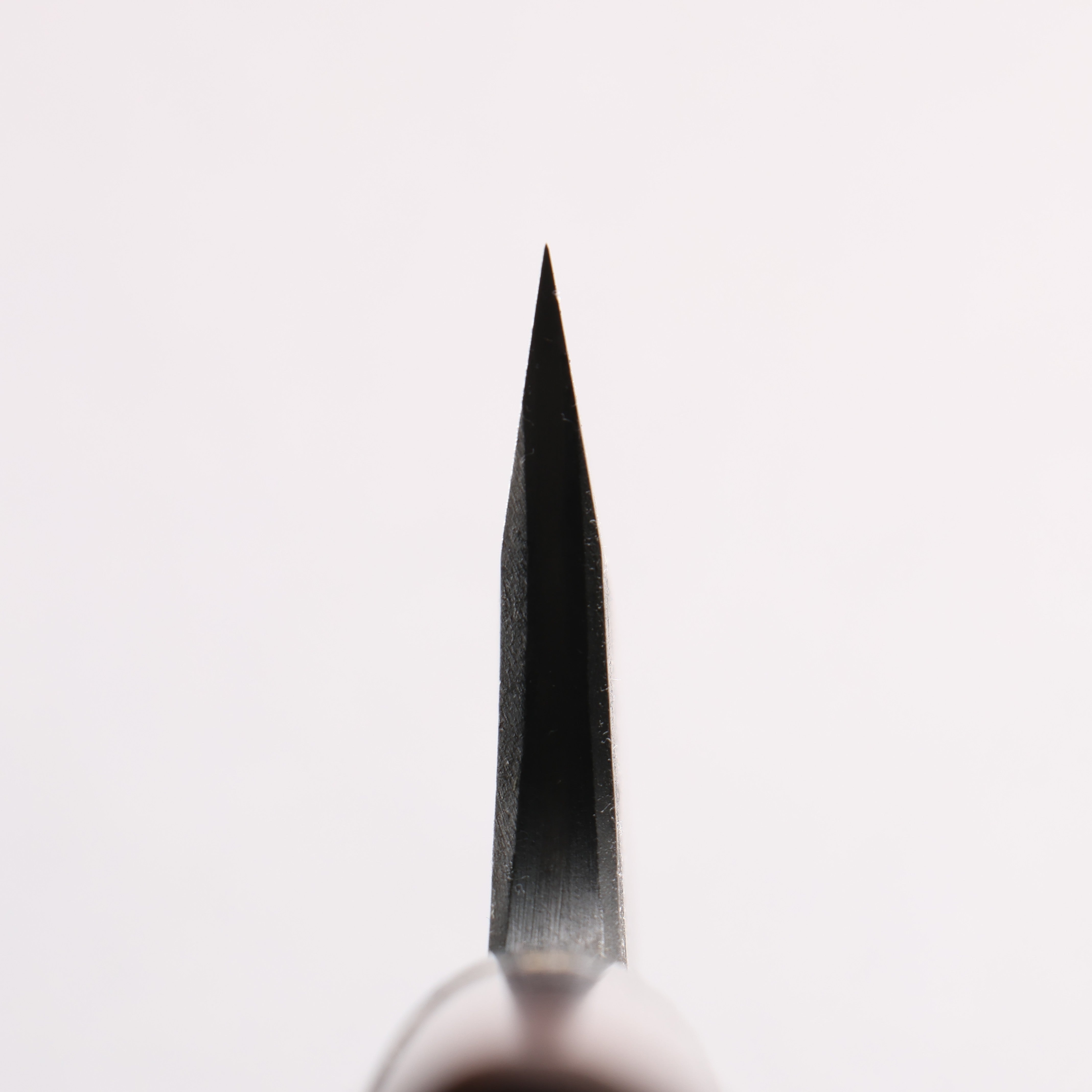 Nao Yamamoto White Steel No.2 Kurouchi Double-sided Deba 165mm Rosewood (Ferrule: Black Pakka Wood) Handle - Japanny - Best Japanese Knife