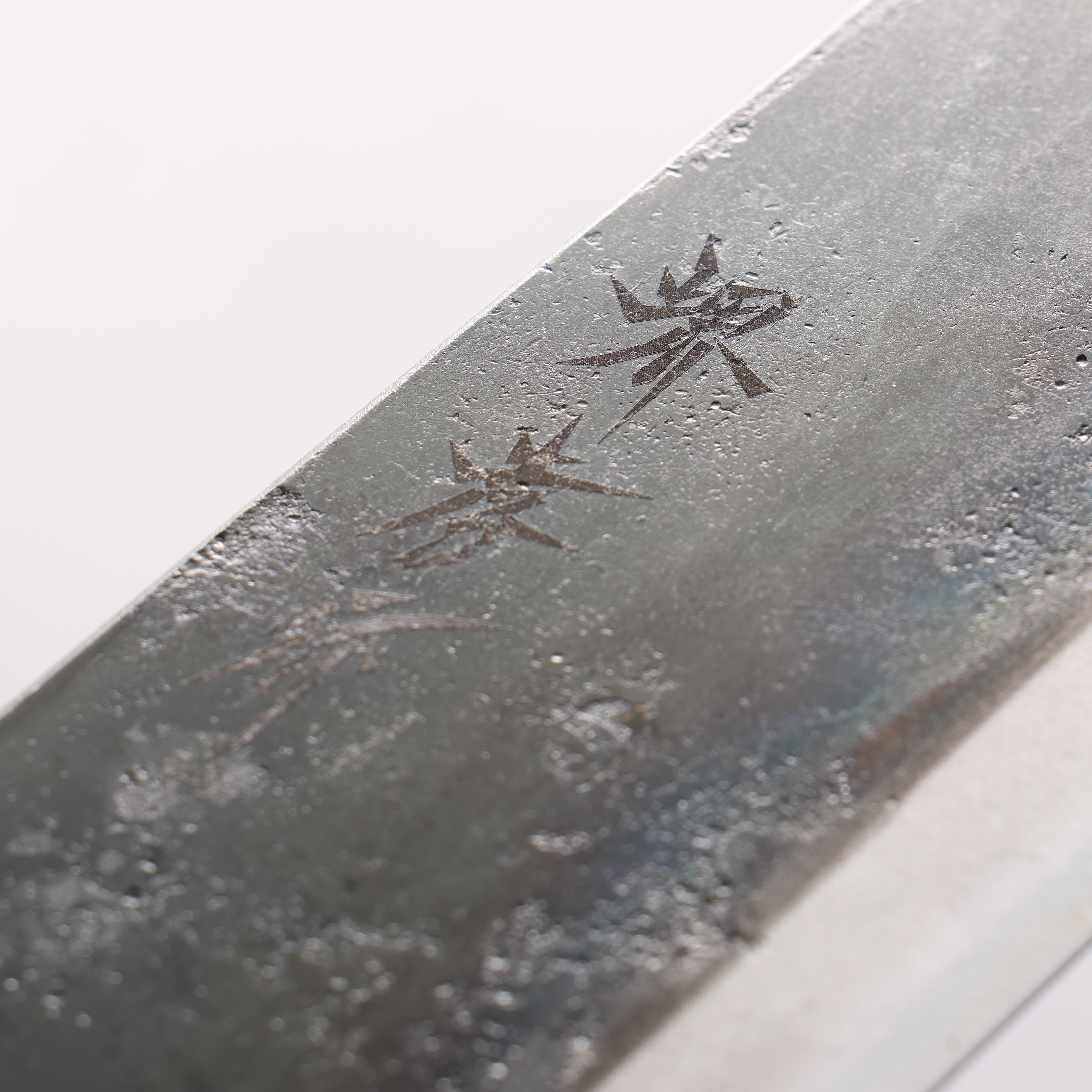 Sakai Takayuki Blue Steel No.2 Kurouchi Nakiri 170mm - Japanny - Best Japanese Knife