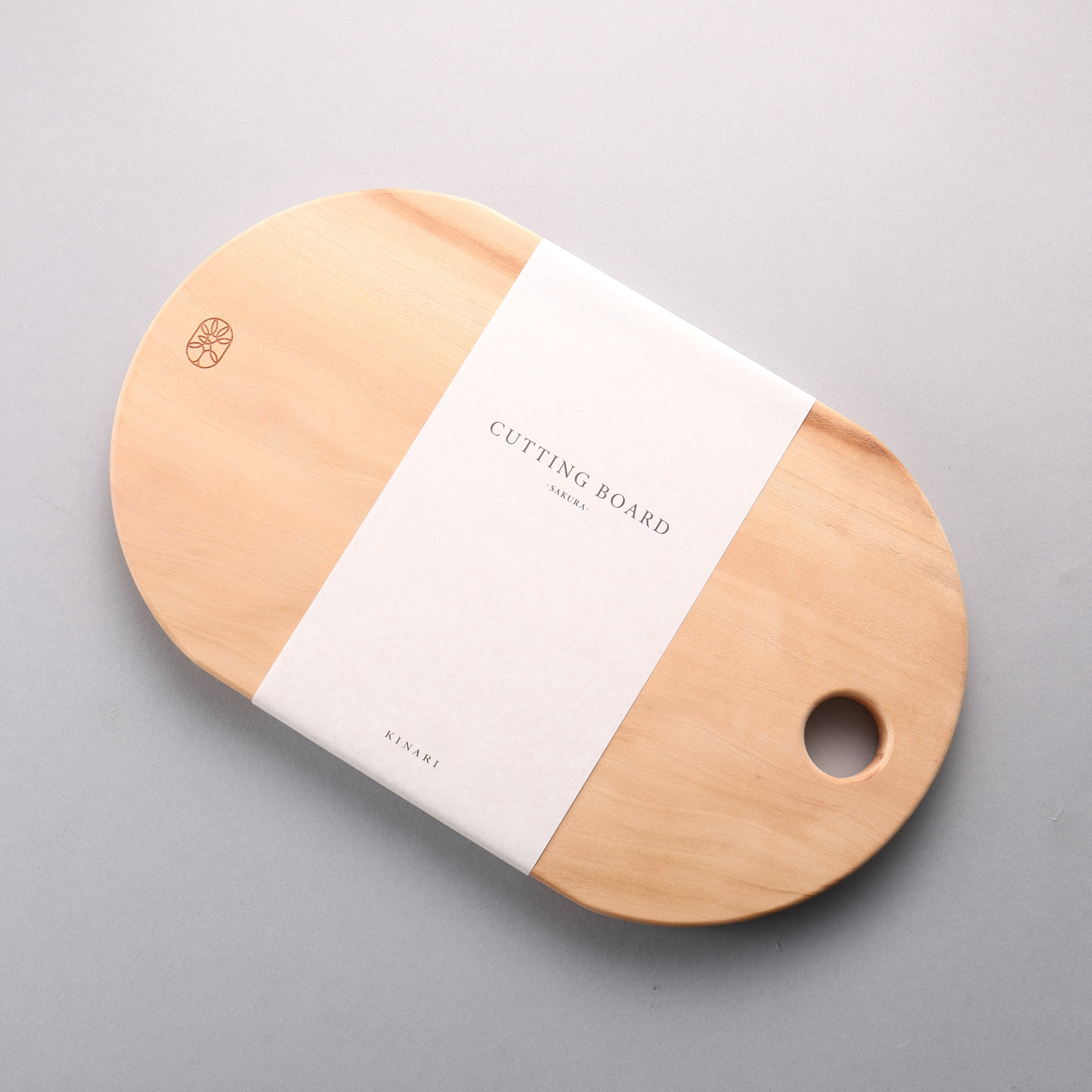 KINARI Japanese Wild Cherry Cutting Board Standard (標準) 330 x 200 x 20mm - Japanny - Best Japanese Knife