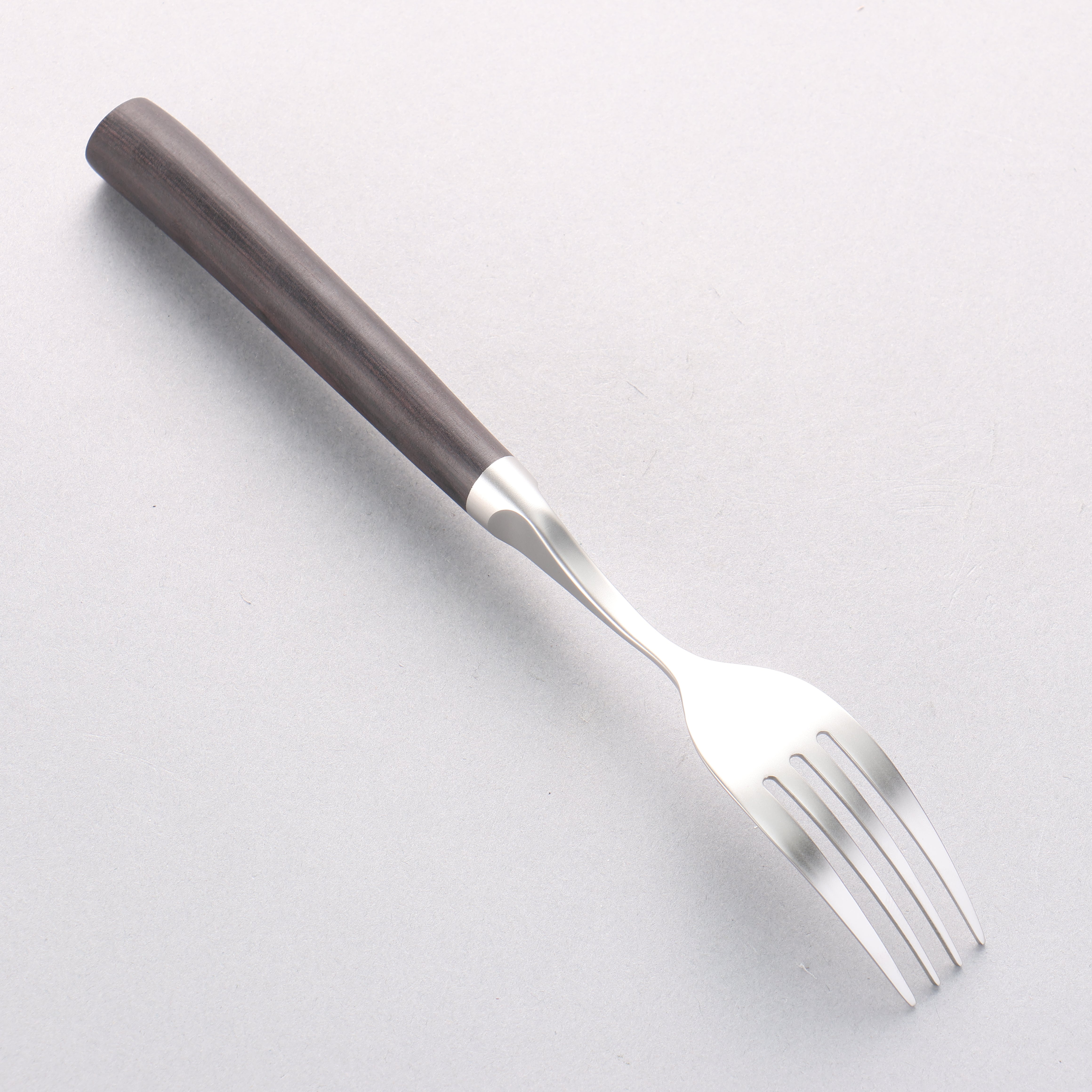 Shizu Fork Black Pakka wood Handle - Japanny - Best Japanese Knife