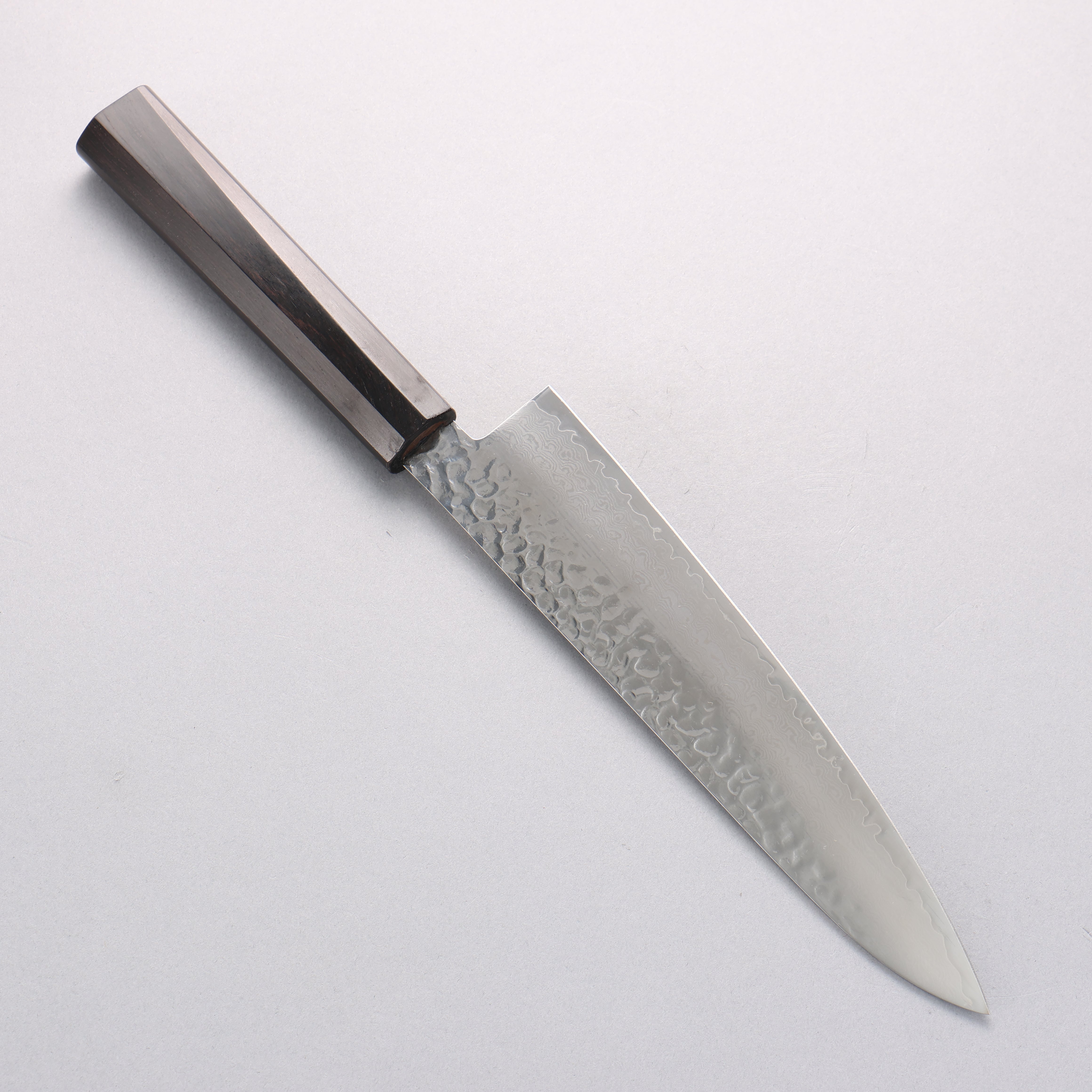 Sakai Takayuki VG10 33 Layer Damascus Gyuto 210mm Ebony(6 sided teardrop) Handle - Japanny - Best Japanese Knife