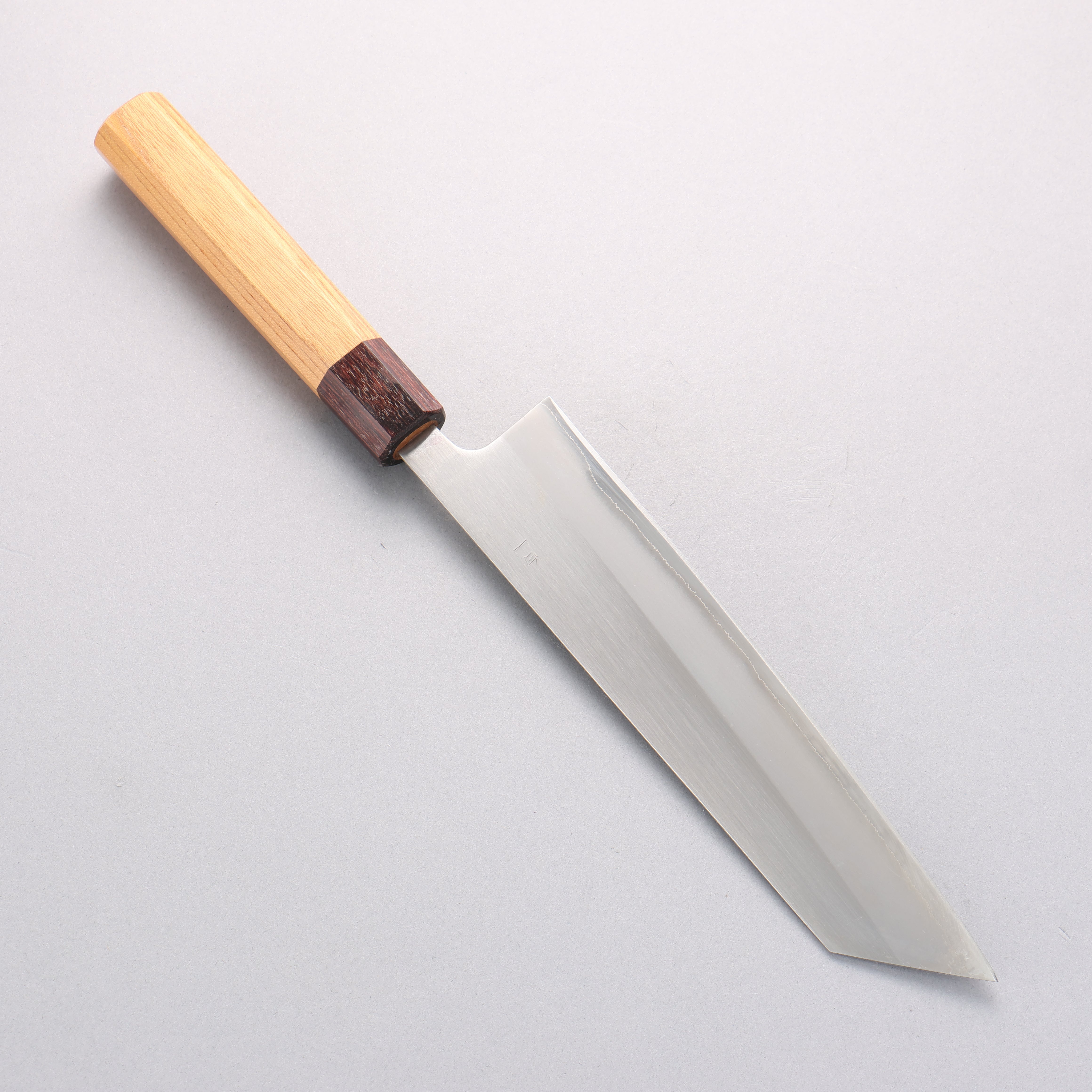 Oul White Steel No.1 Kiritsuke Gyuto 210mm Keyaki (Japanese Elm) Handle - Japanny - Best Japanese Knife