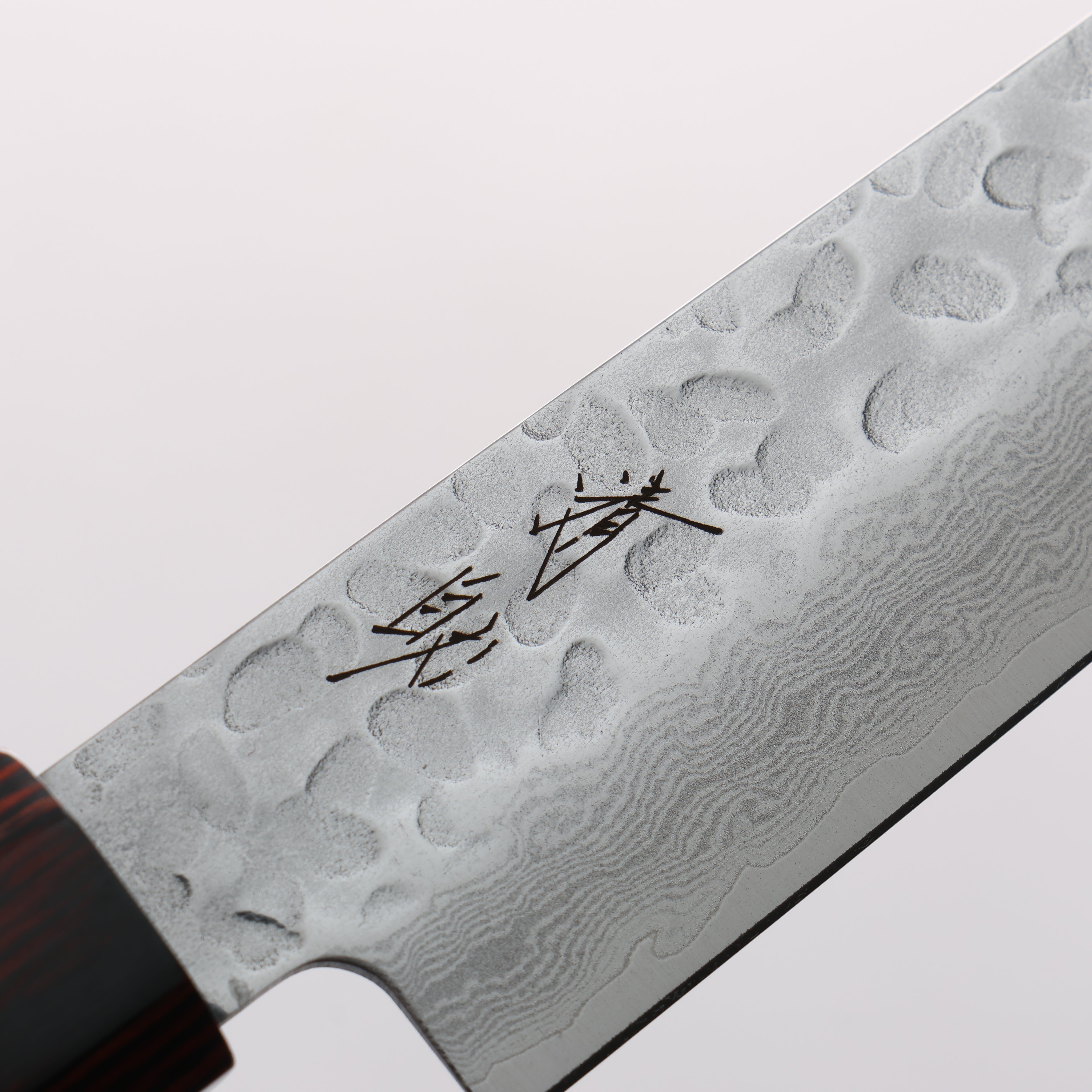 Seisuke VG10 33 Layer Hammered Damascus Petty-Utility 135mm Black Pakka wood Handle - Japanny - Best Japanese Knife