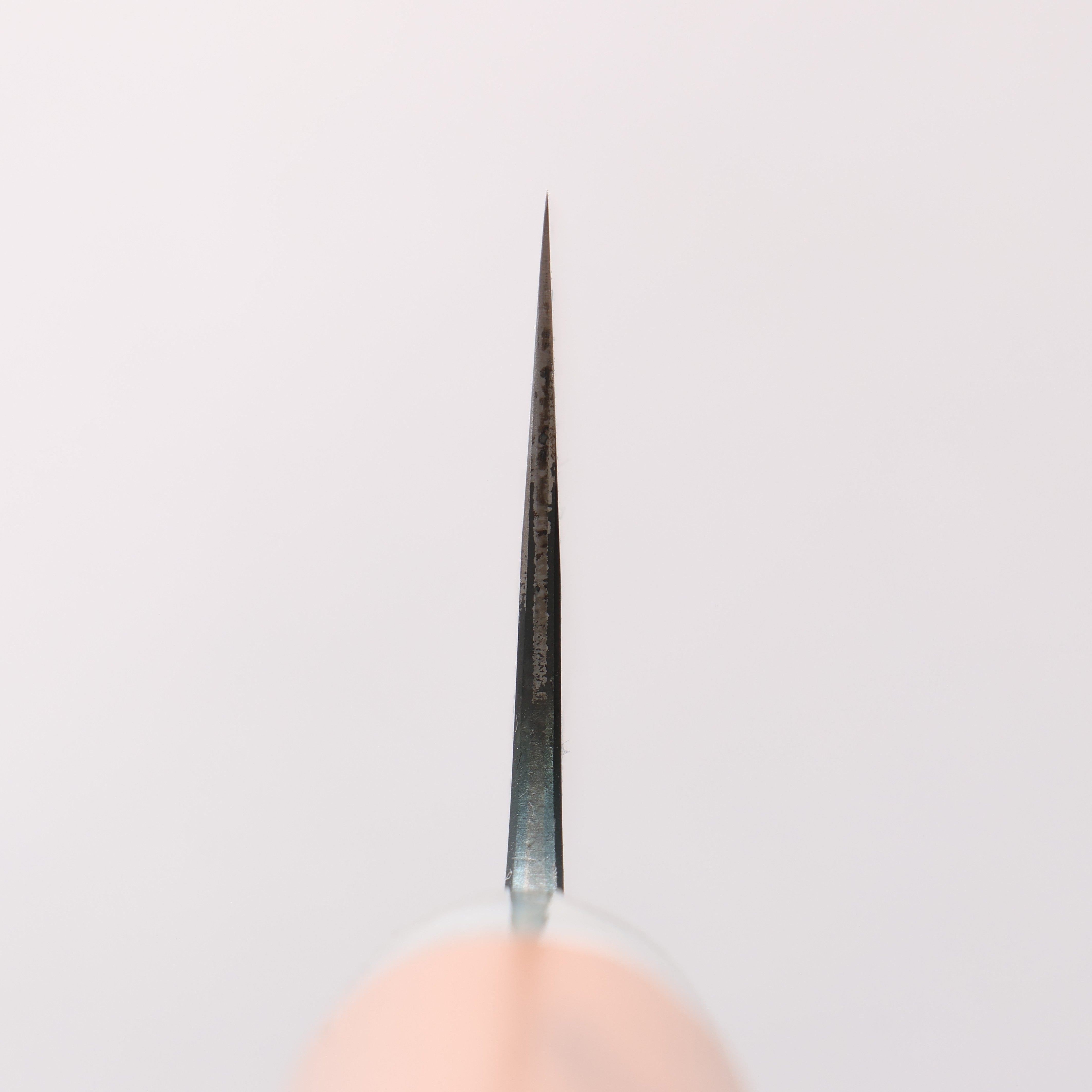 Masakage Masakage Mizu Blue Steel No.2 Black Finished Santoku 165mm with American Cherry Handle - Japanny - Best Japanese Knife