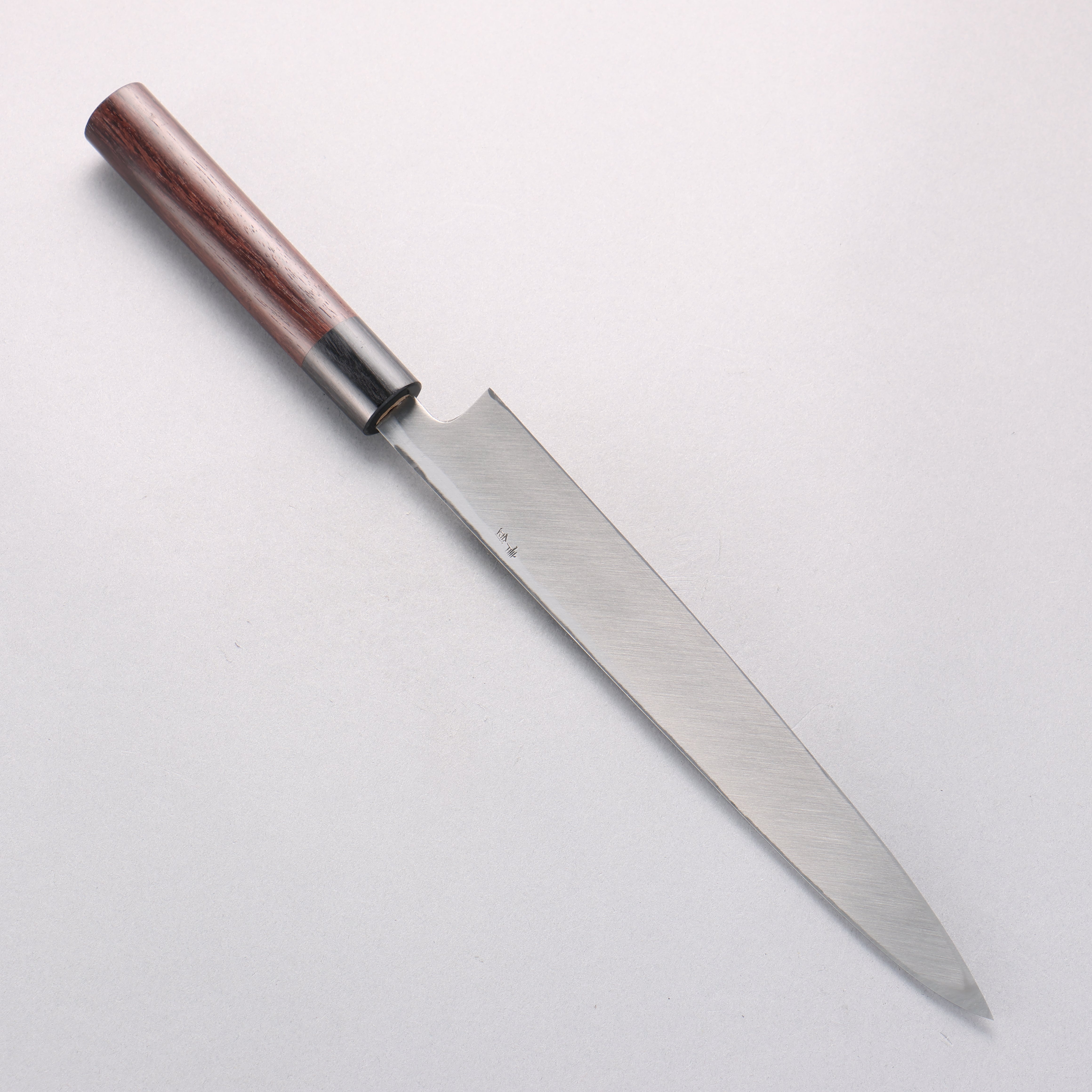 Seisuke Blue Steel Kasumitogi Yanagiba 240mm Rosewood Handle - Japanny - Best Japanese Knife