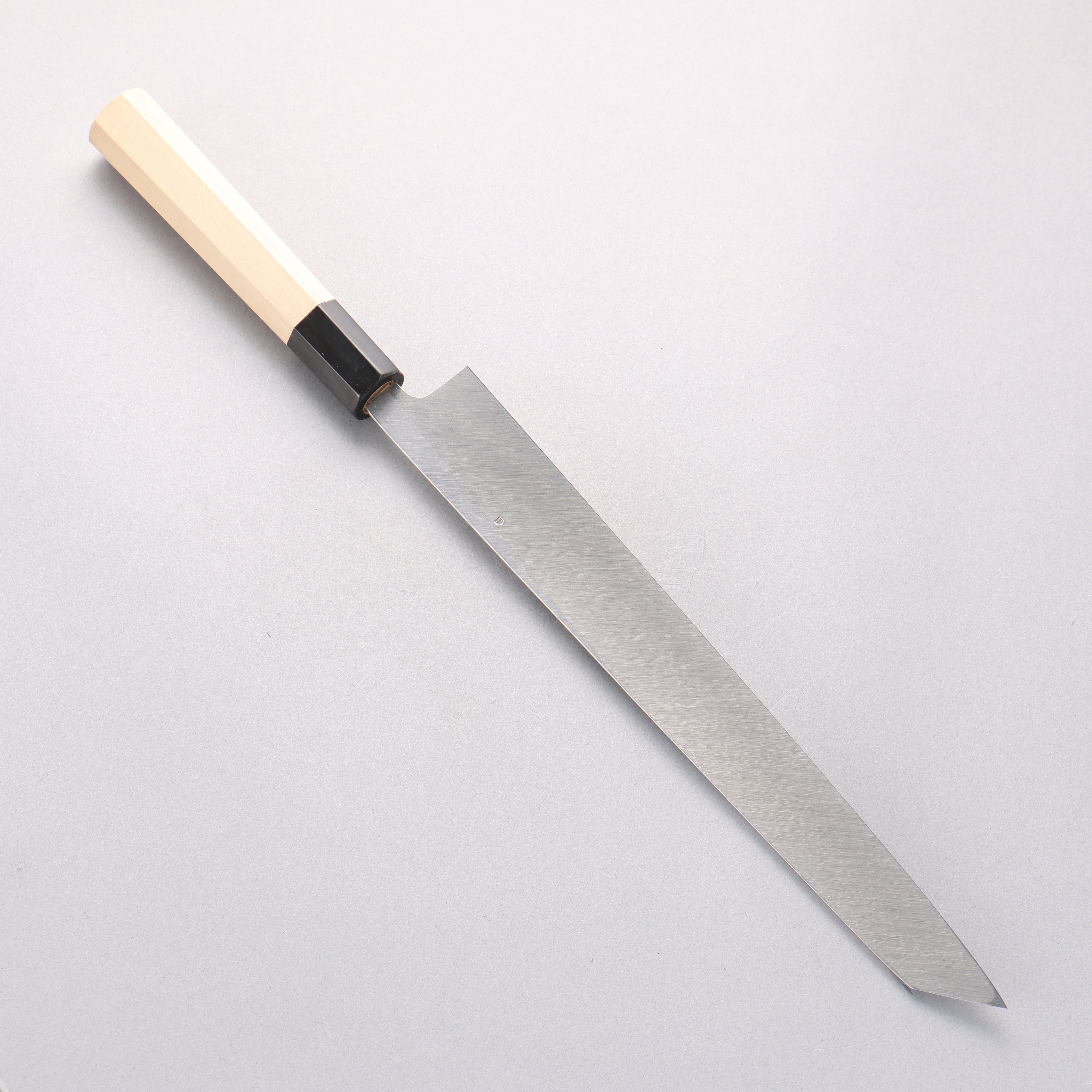 Kikuzuki White Steel No.2 Nashiji Kiritsuke Yanagiba 270mm Magnolia Handle - Japanny - Best Japanese Knife