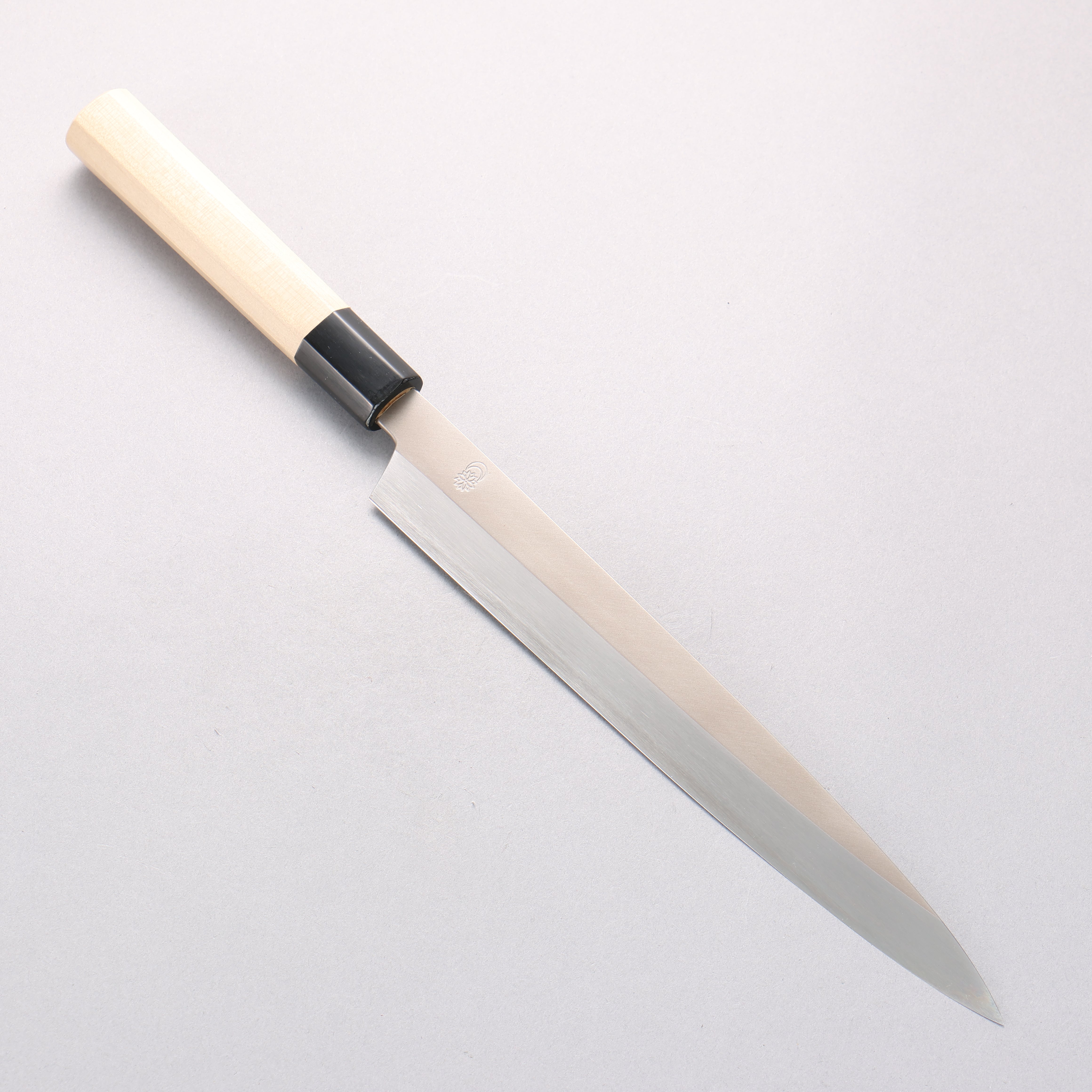 Kikuzuki Silver Steel No.3 Bokashi Yanagiba 240mm Magnolia Handle - Japanny - Best Japanese Knife