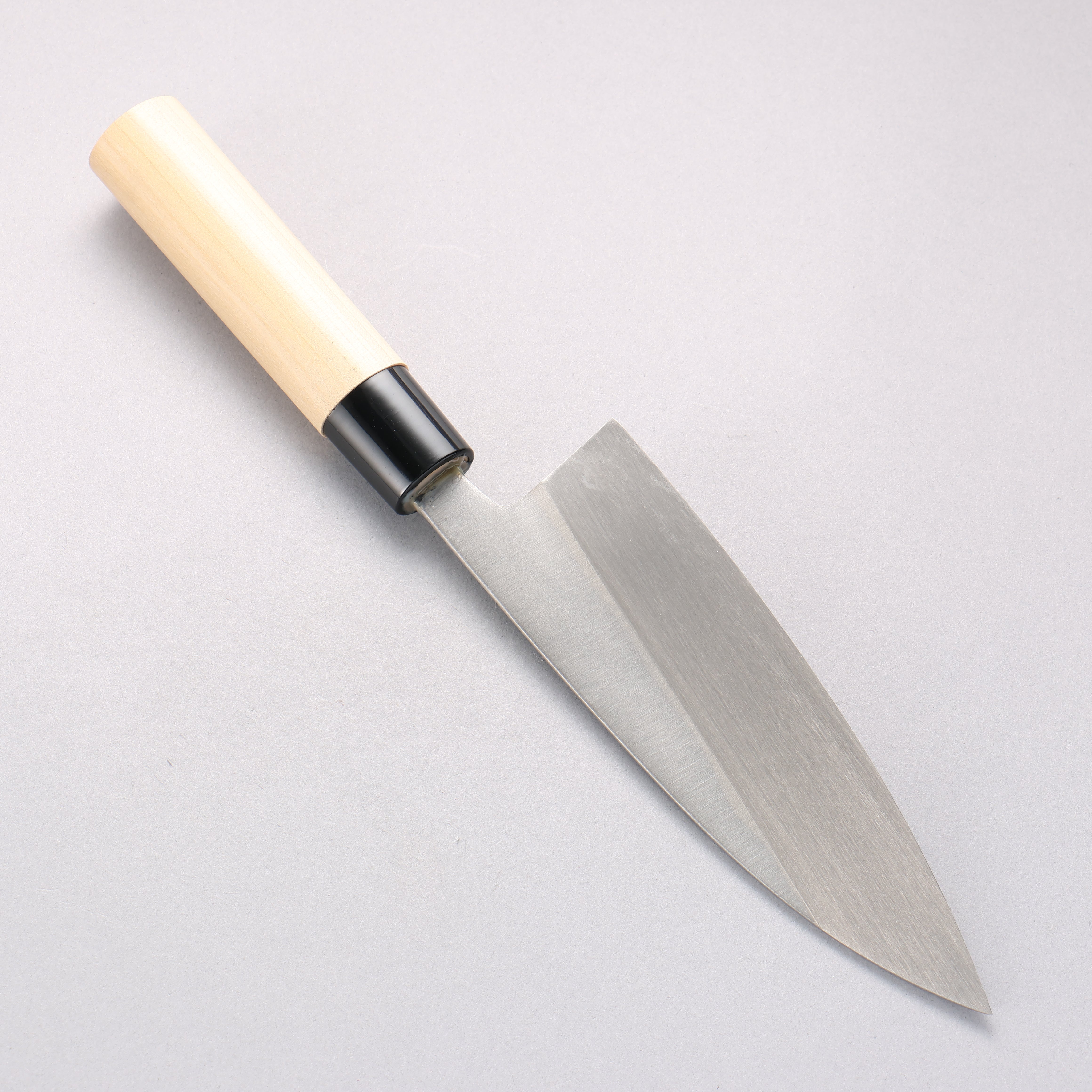 Nakaniida White Steel No.2 Migaki Polish Finish Deba 165mm Magnolia Handle - Japanny - Best Japanese Knife