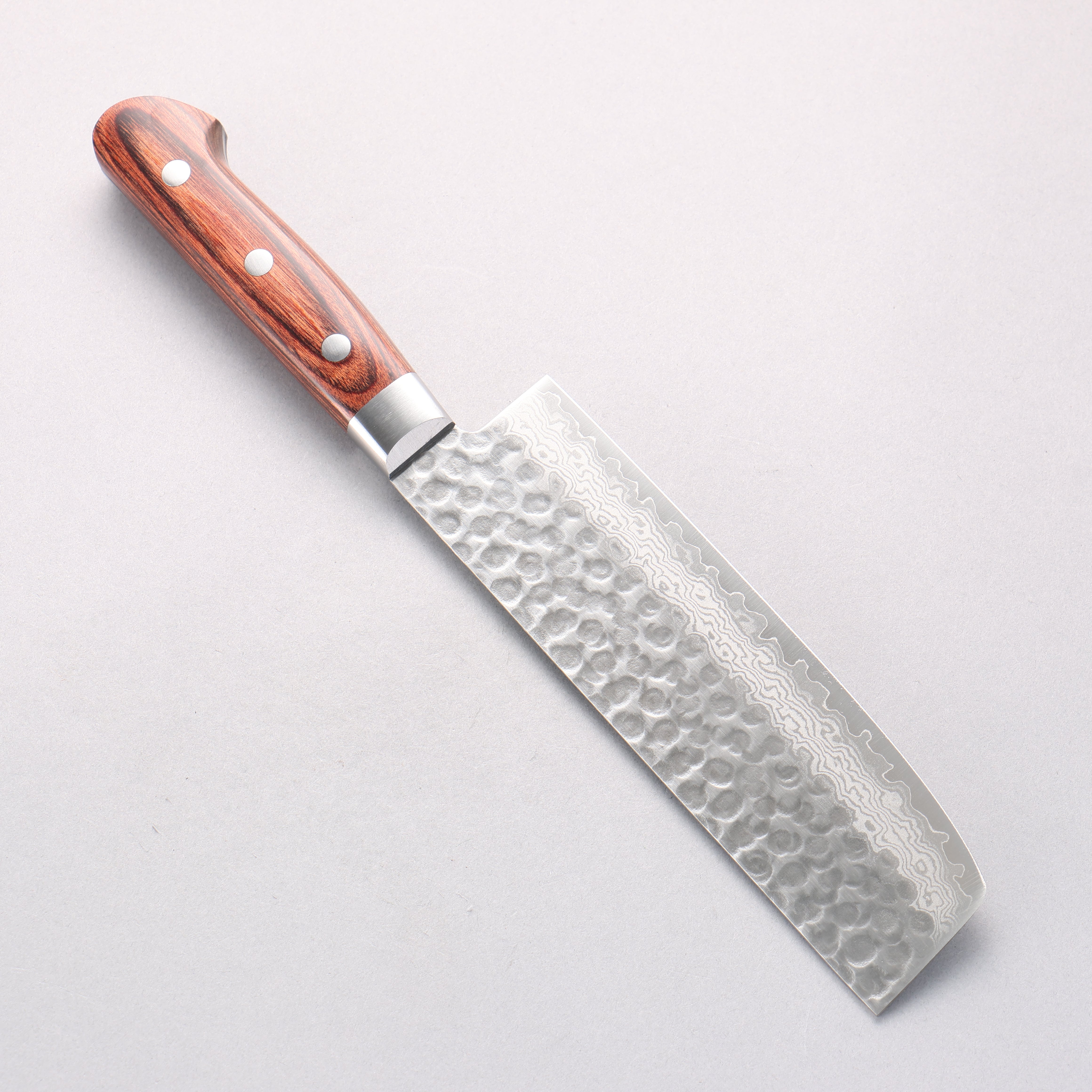 Sakai Takayuki VG10 17 Layer Damascus Nakiri 160mm (Super Deal) - Japanny - Best Japanese Knife