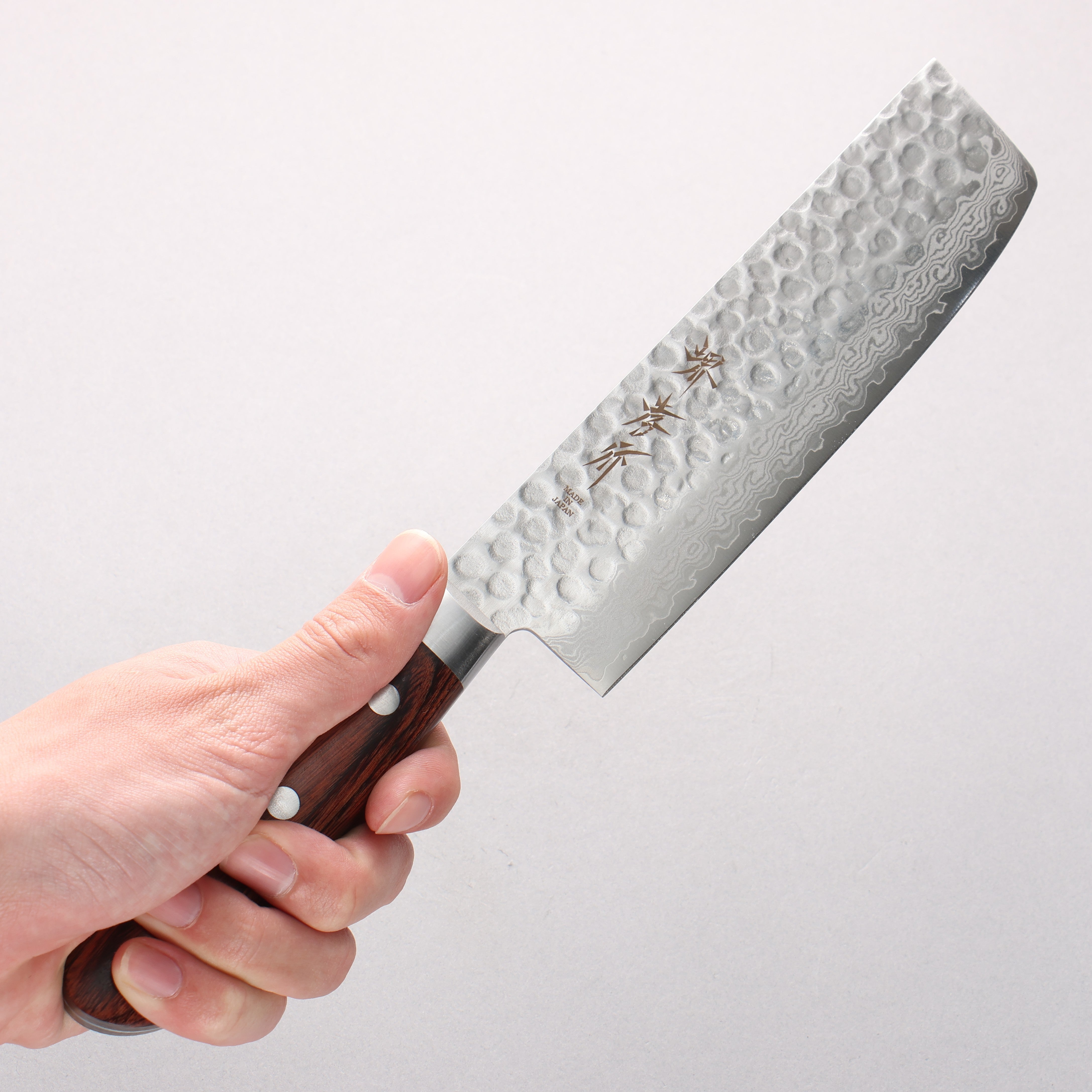 Sakai Takayuki VG10 17 Layer Damascus Nakiri 160mm (Super Deal) - Japanny - Best Japanese Knife