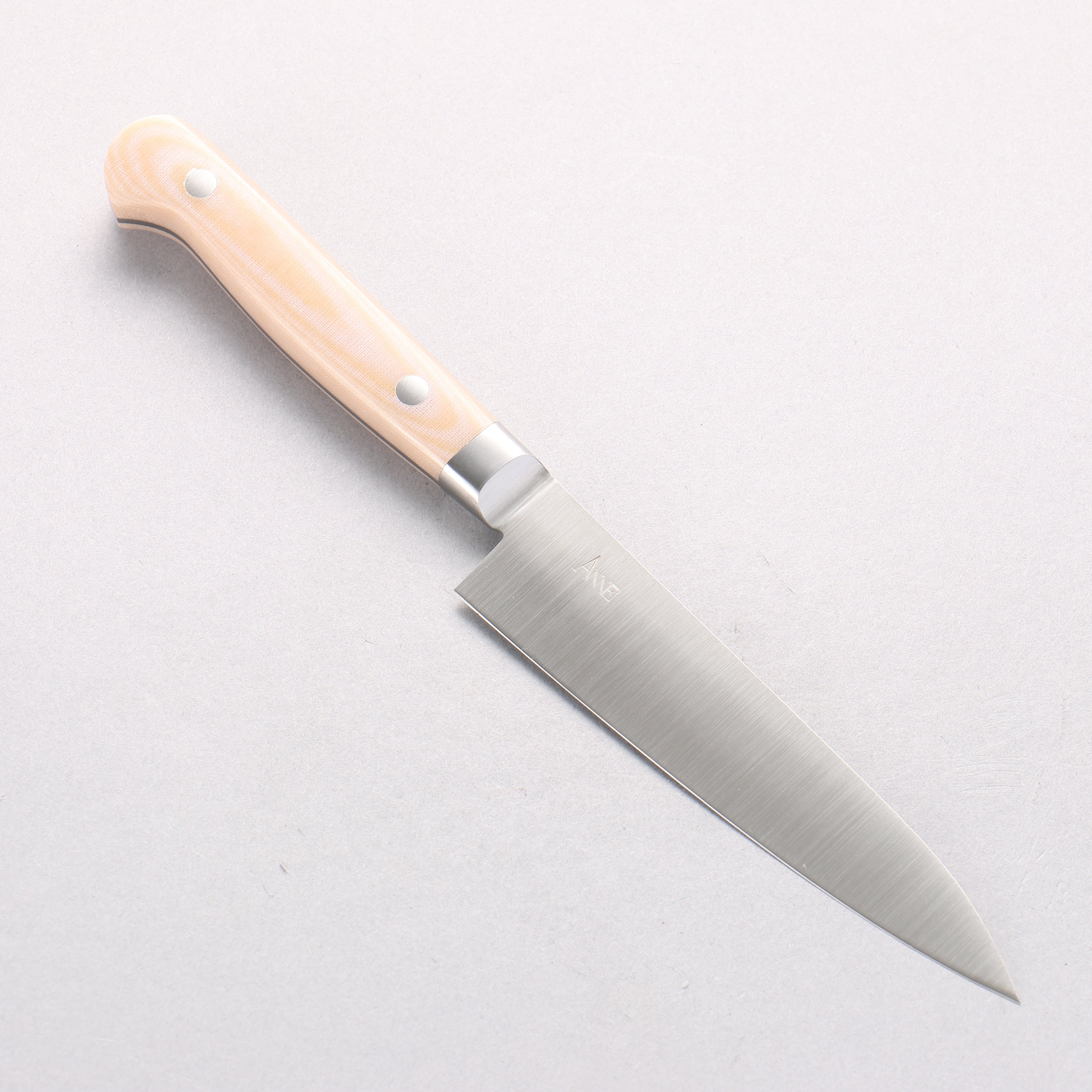 Anne Stainless Steel Petty-Utility 120mm Micarta Handle - Japanny - Best Japanese Knife