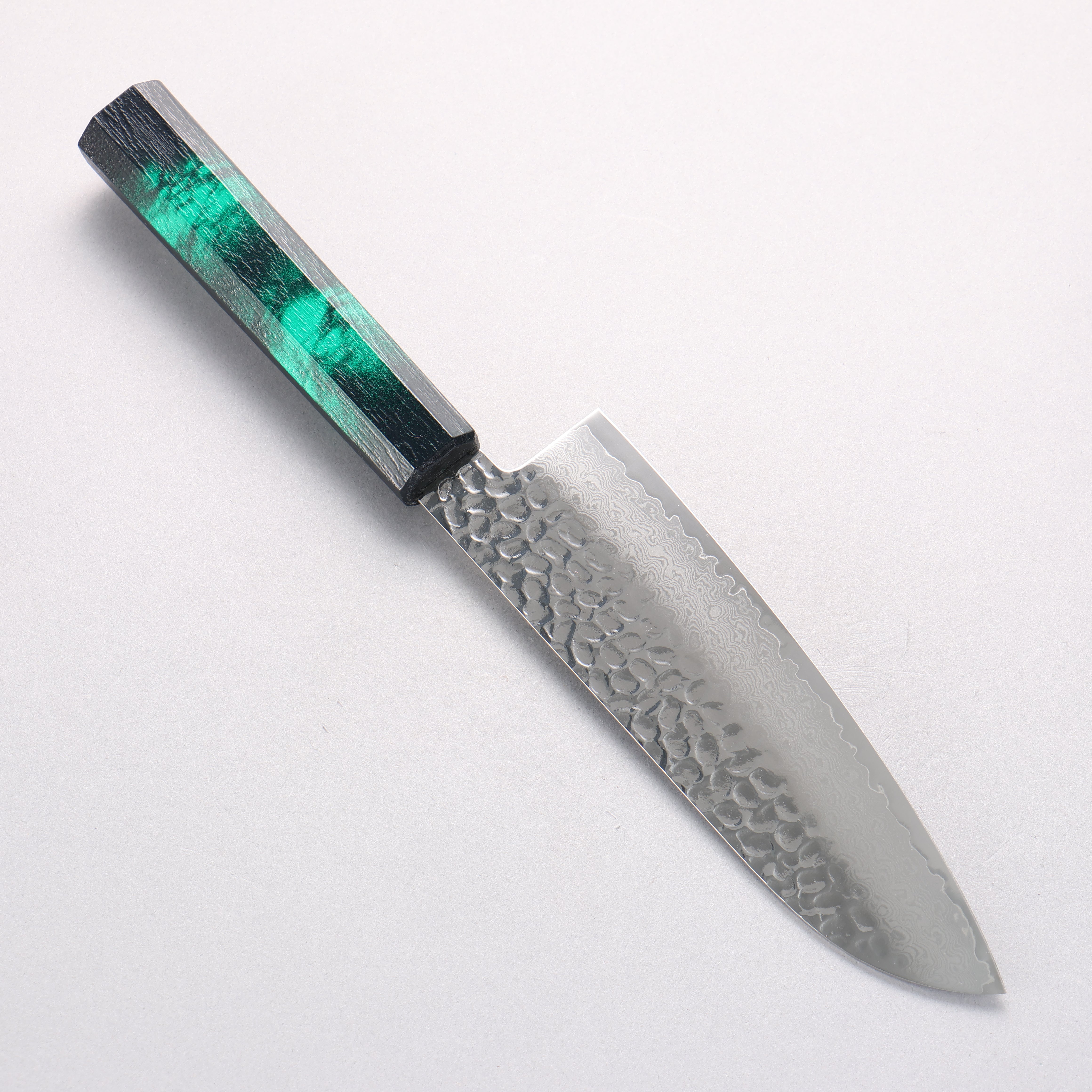 Sakai Takayuki Nanairo VG10 33 Layer Santoku 180mm ABS resin(Green tortoiseshell) Handle - Japanny - Best Japanese Knife