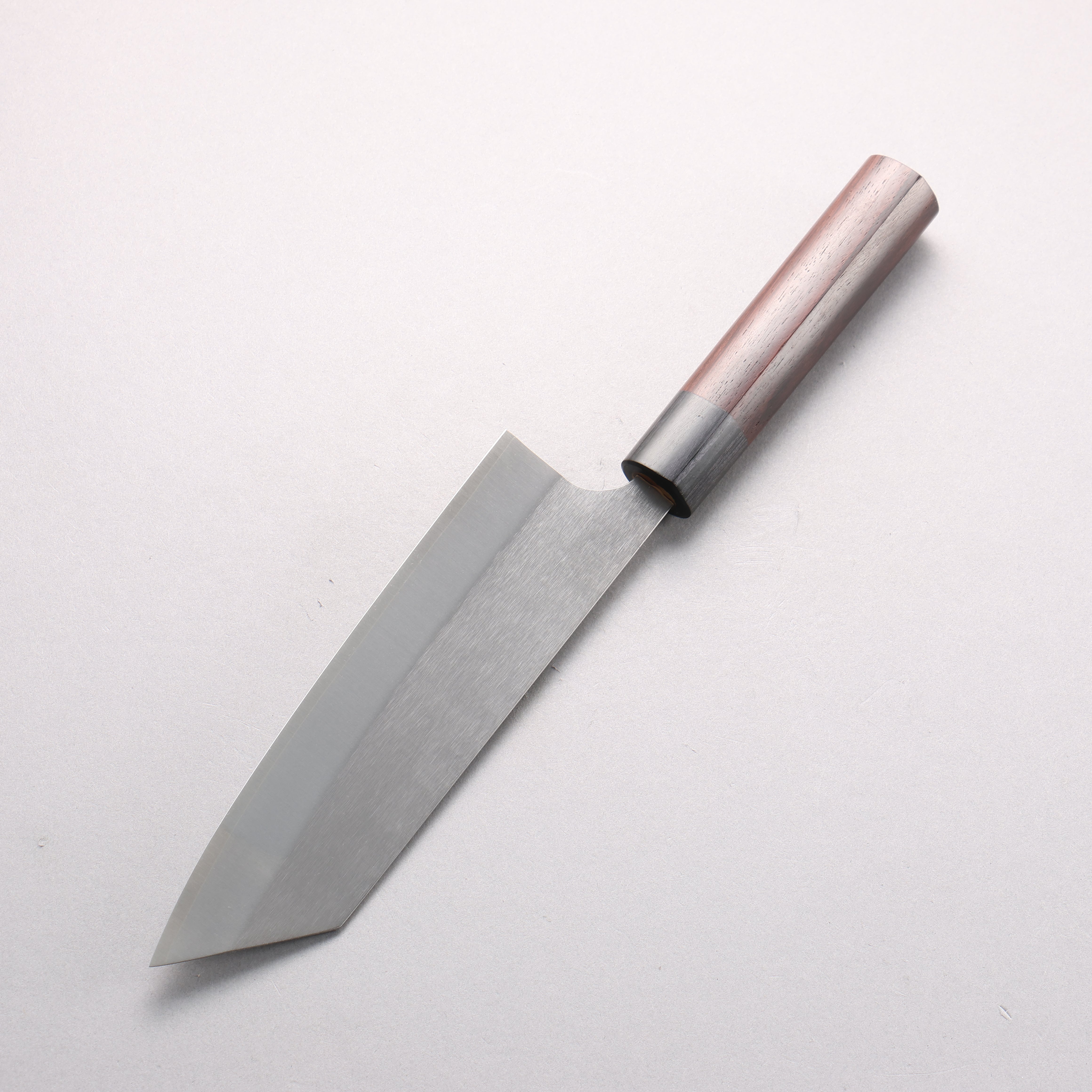 Shungo Ogata SG2 Vertical and Horizontal Hairlines Bunka 180mm Rosewood Handle - Japanny - Best Japanese Knife