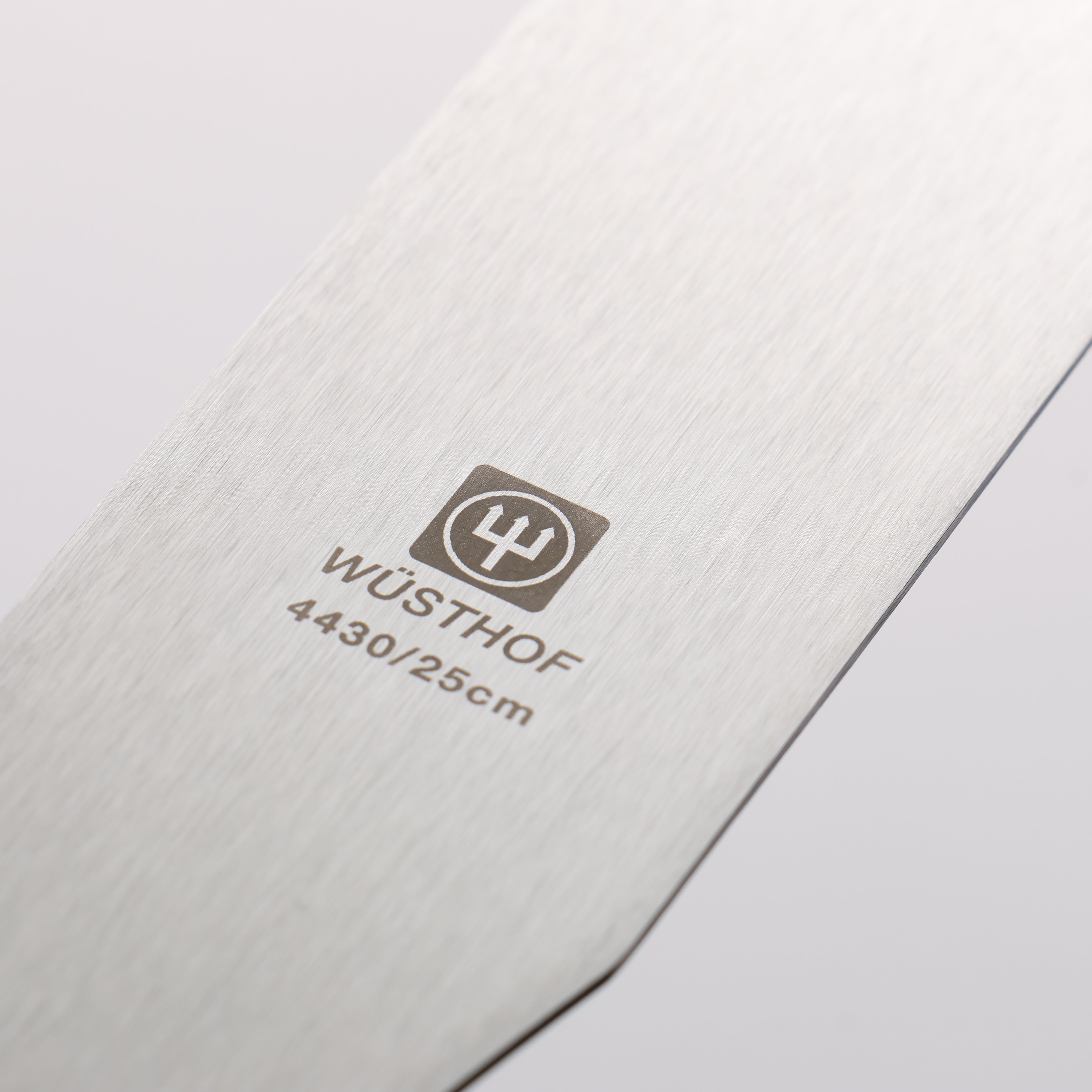 WUSTHOF Stainless Steel Palette knife 250mm Black Plastic Handle - Japanny - Best Japanese Knife