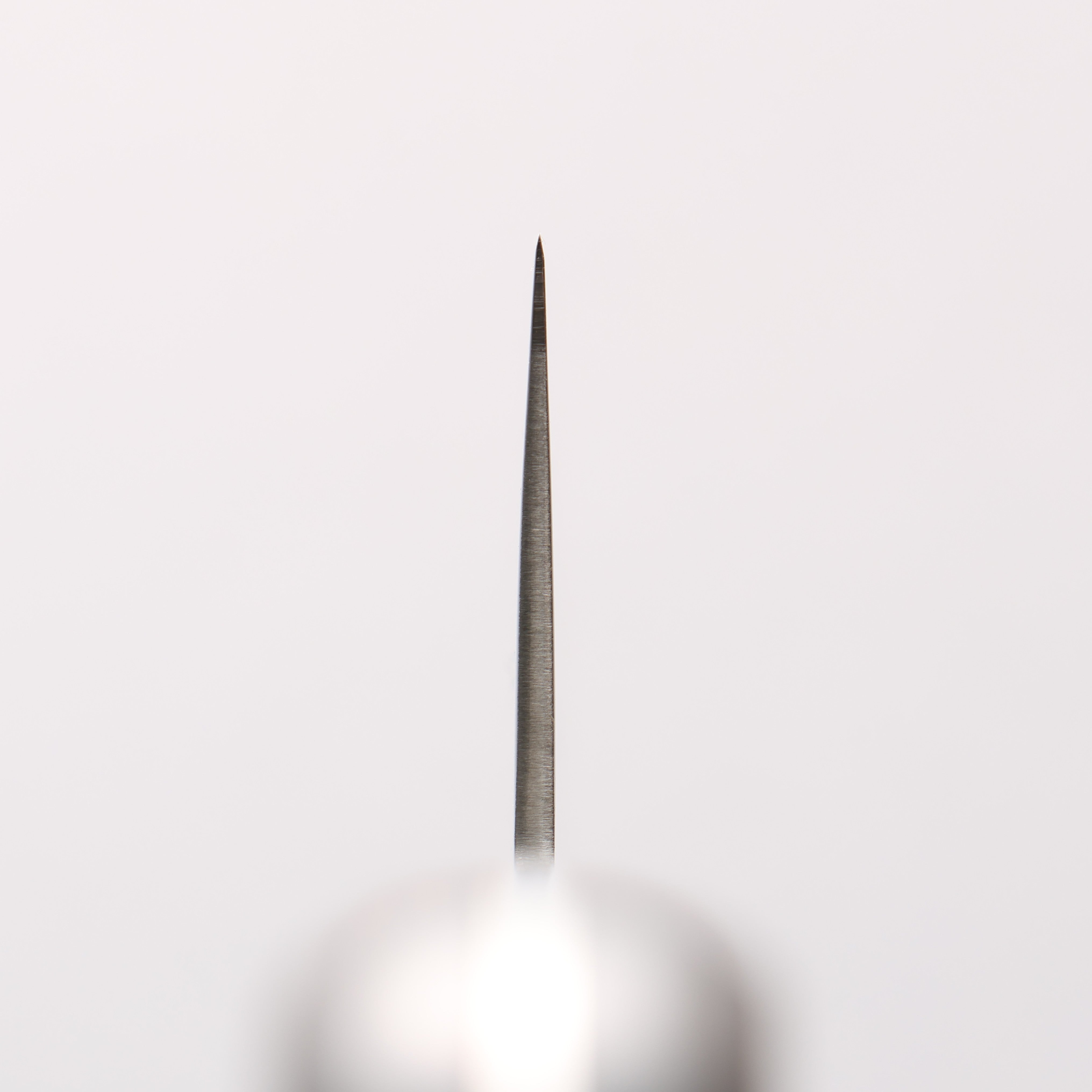 Seisuke Nami AUS10 Mirrored Finish Damascus Gyuto 240mm Brown Pakka wood Handle - Japanny - Best Japanese Knife