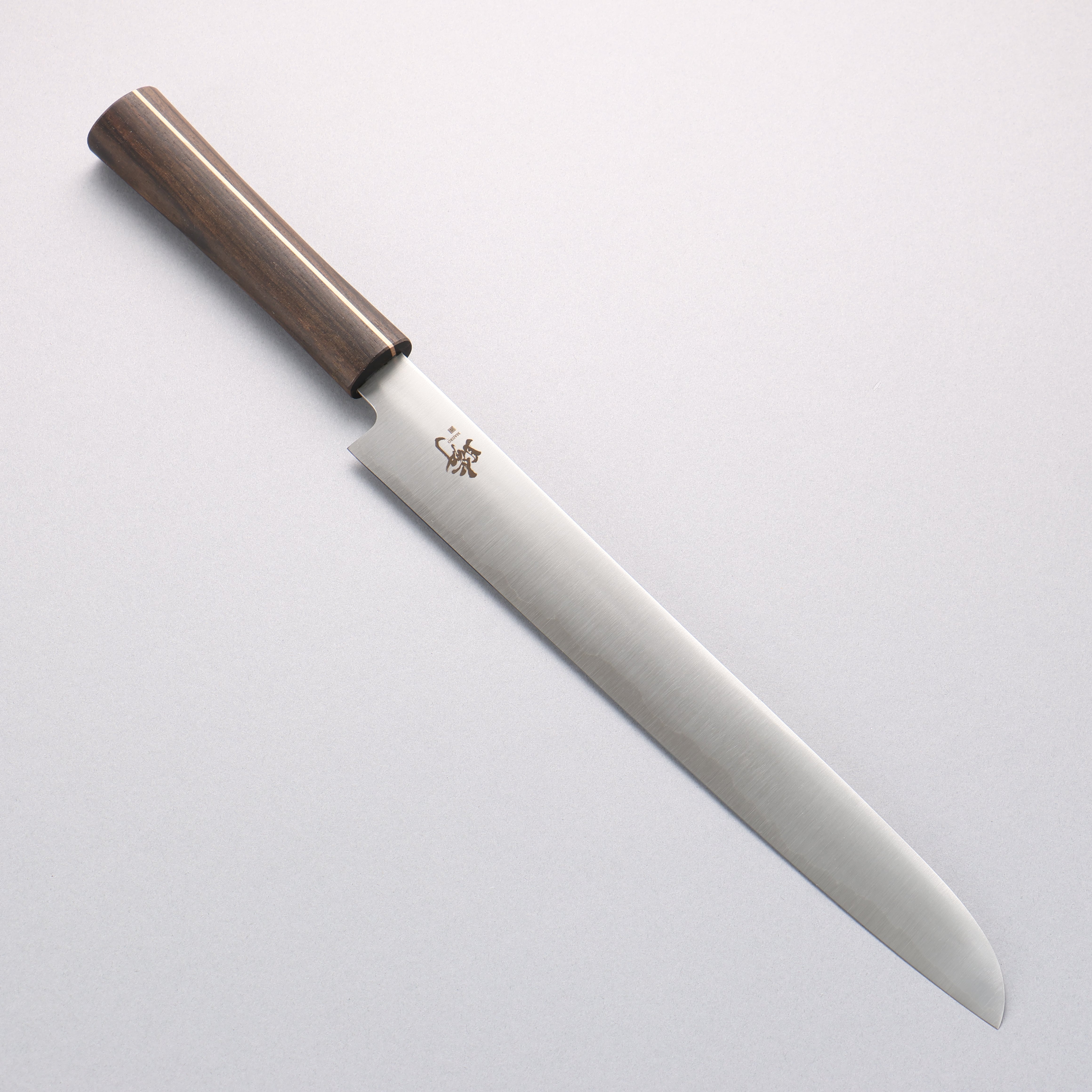 Shigeki Tanaka Majiro Silver Steel No.3 Bread Slicer 270mm Ebony Wood Handle - Japanny - Best Japanese Knife