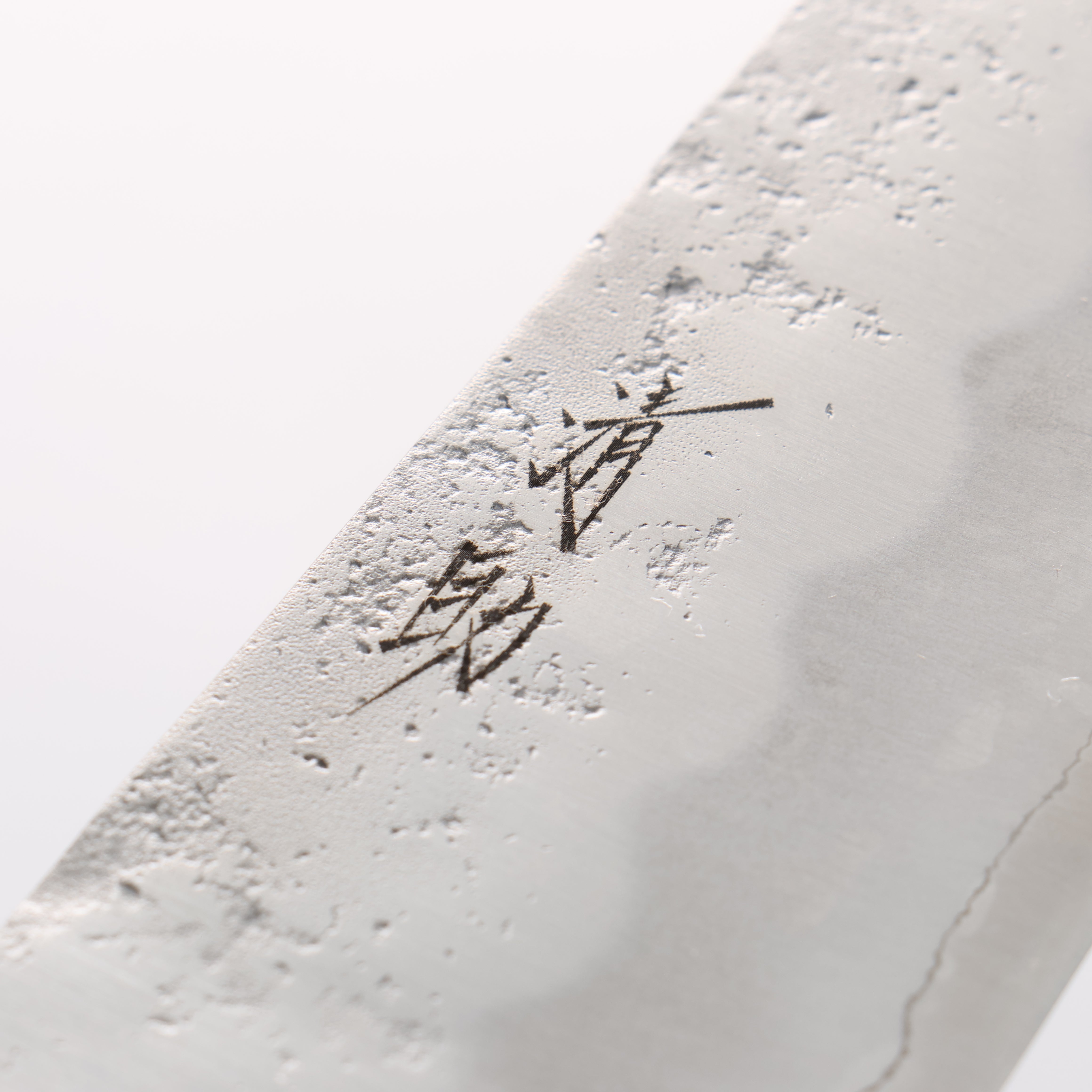 Seisuke Silver Steel No.3 Nashiji Santoku 180mm Brown Pakka wood Handle - Japanny - Best Japanese Knife